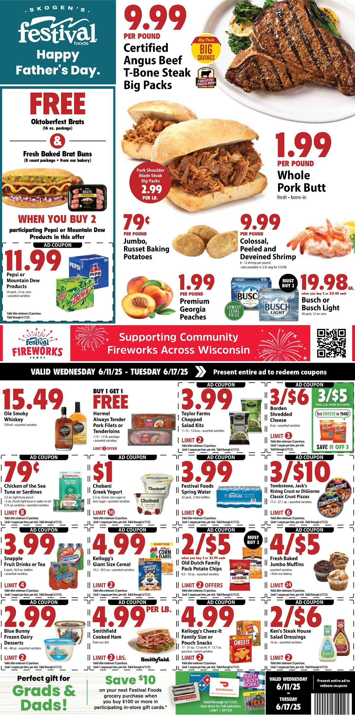 Festival Foods Weekly Ad from June 11