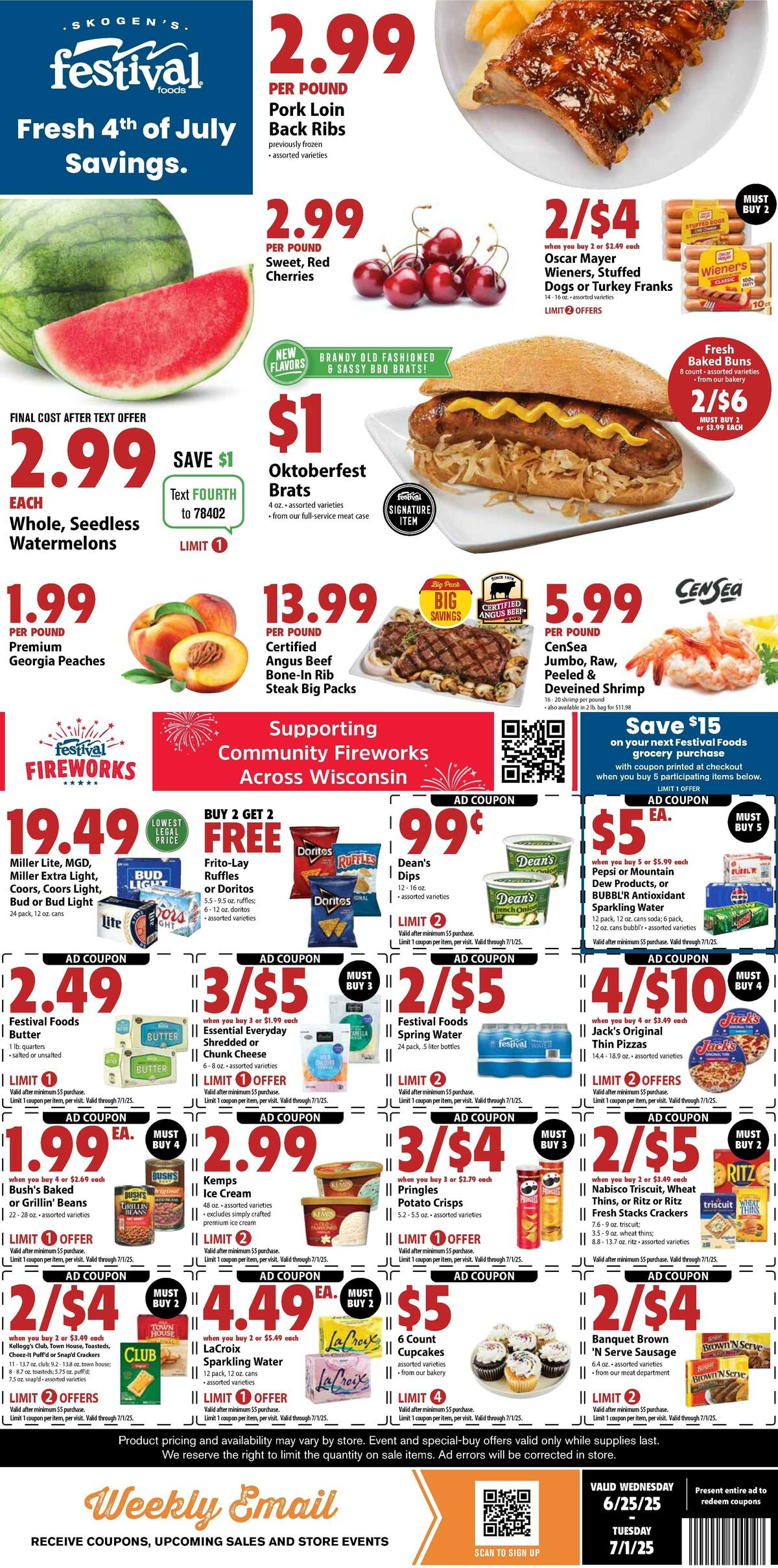 Festival Foods Weekly Ad from June 25
