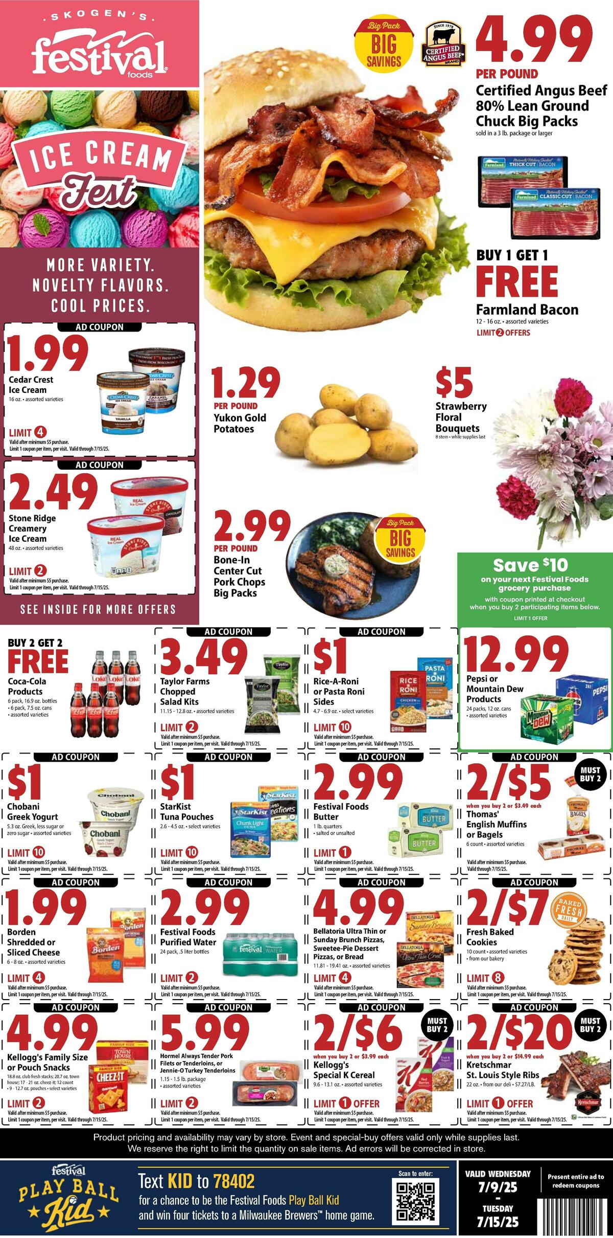 Festival Foods Weekly Ad from July 9