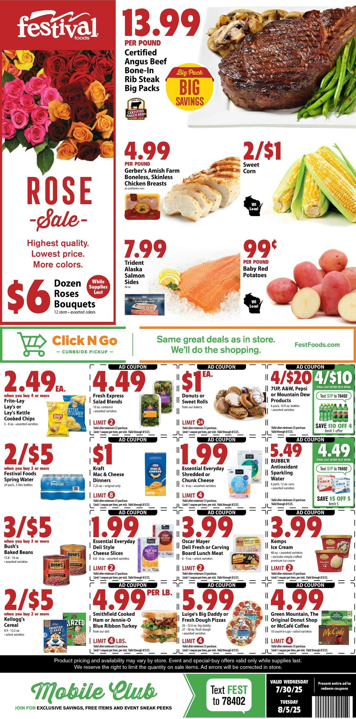 Festival Foods Weekly Ad from July 30