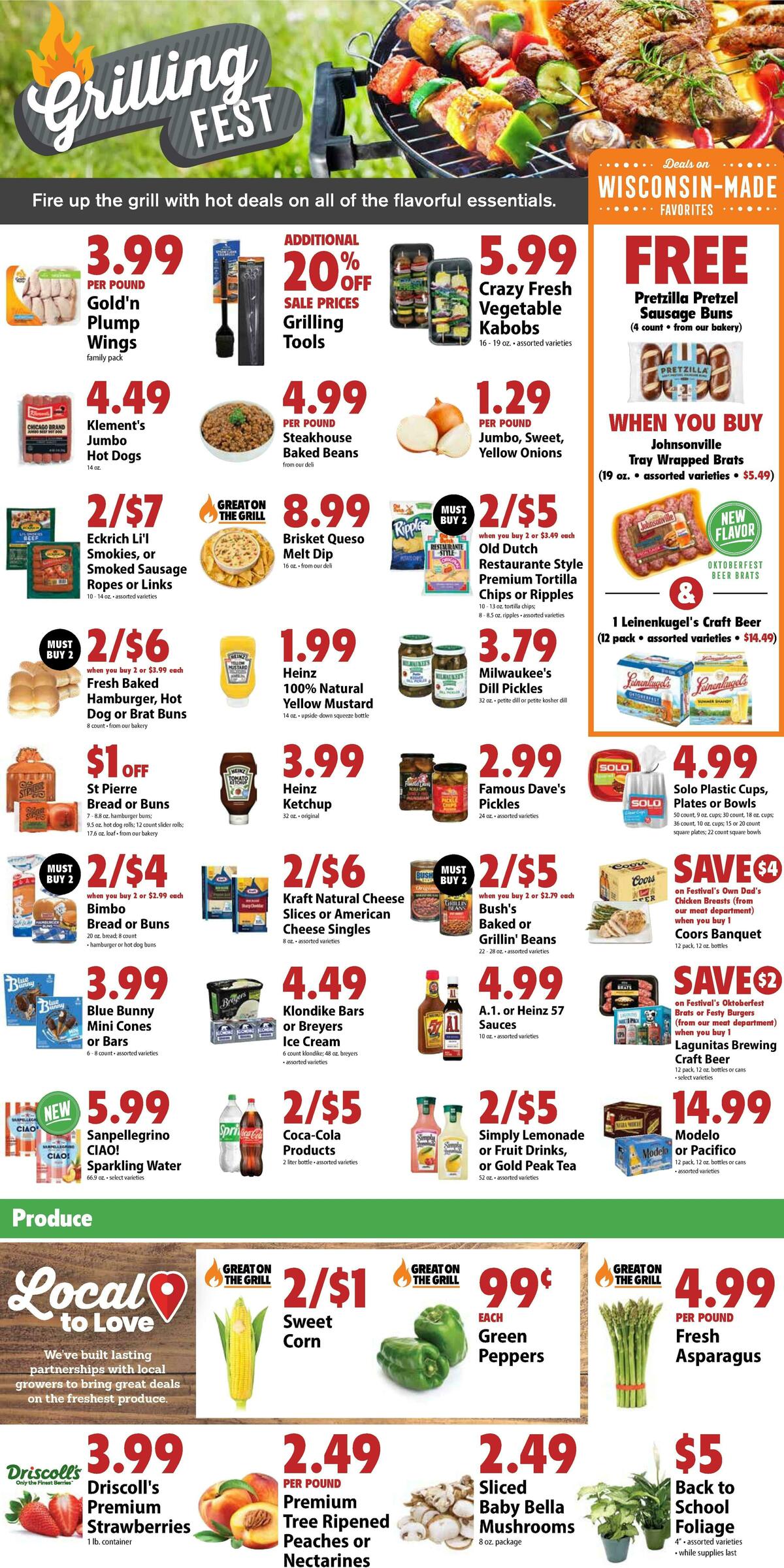 Festival Foods Weekly Ad from August 20