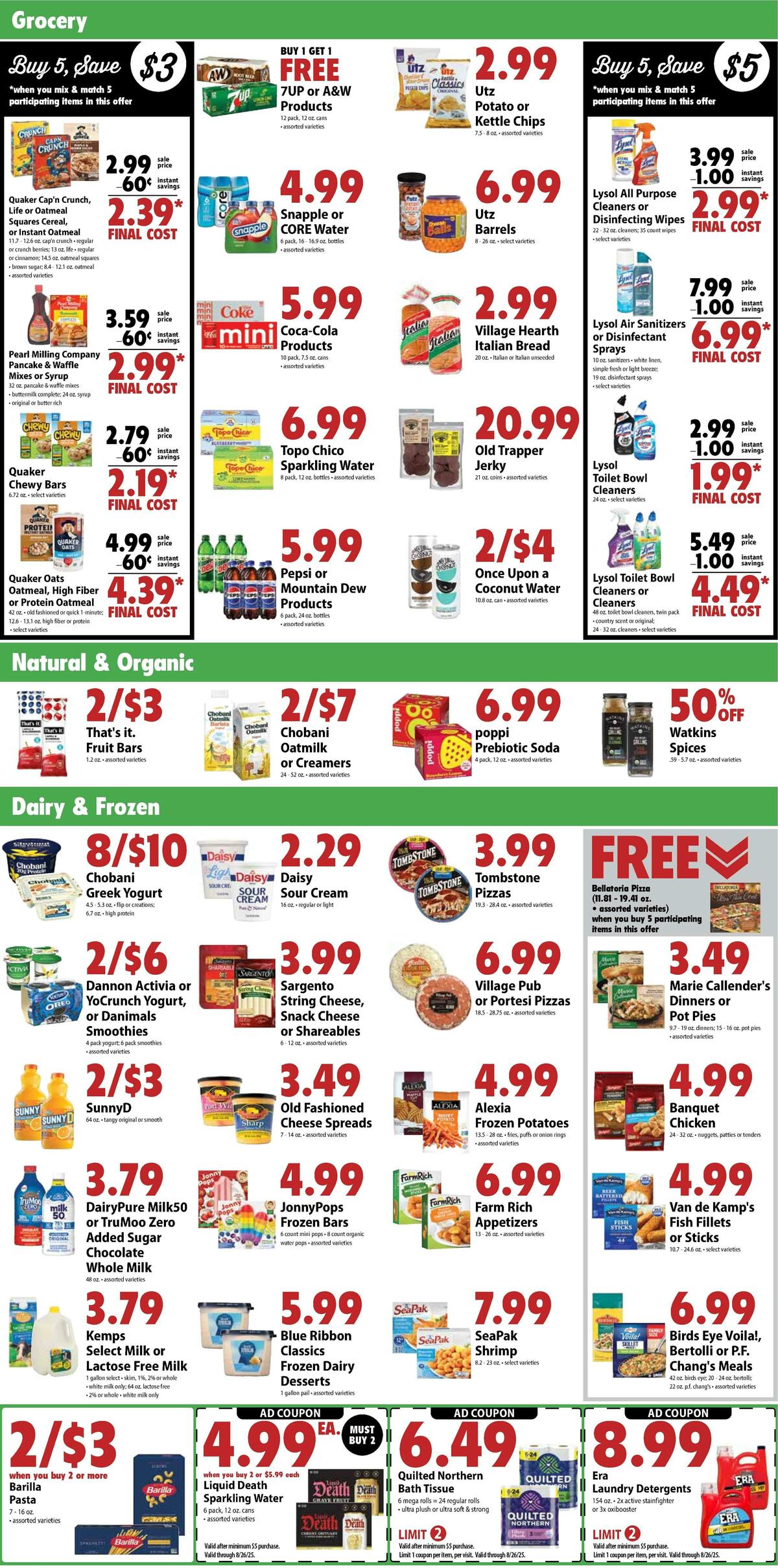 Festival Foods Weekly Ad from August 20