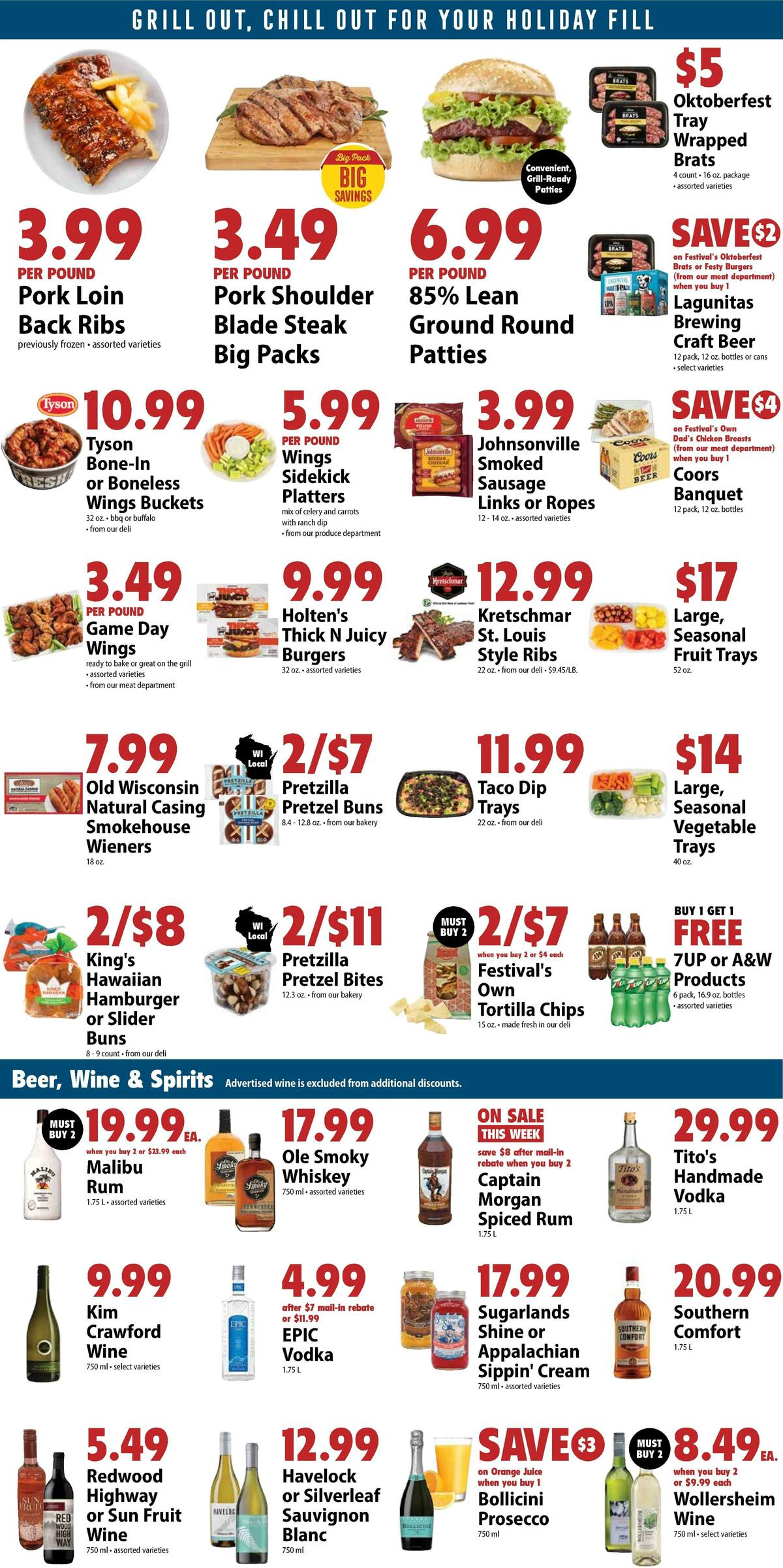Festival Foods Weekly Ad from August 27