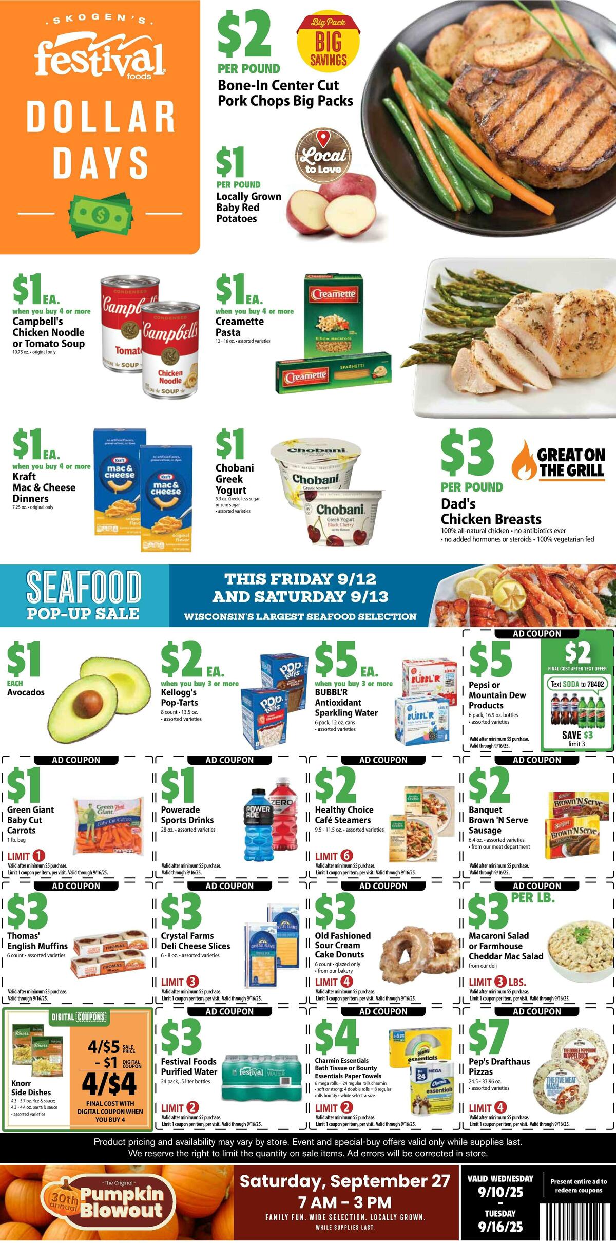 Festival Foods Weekly Ad from September 10