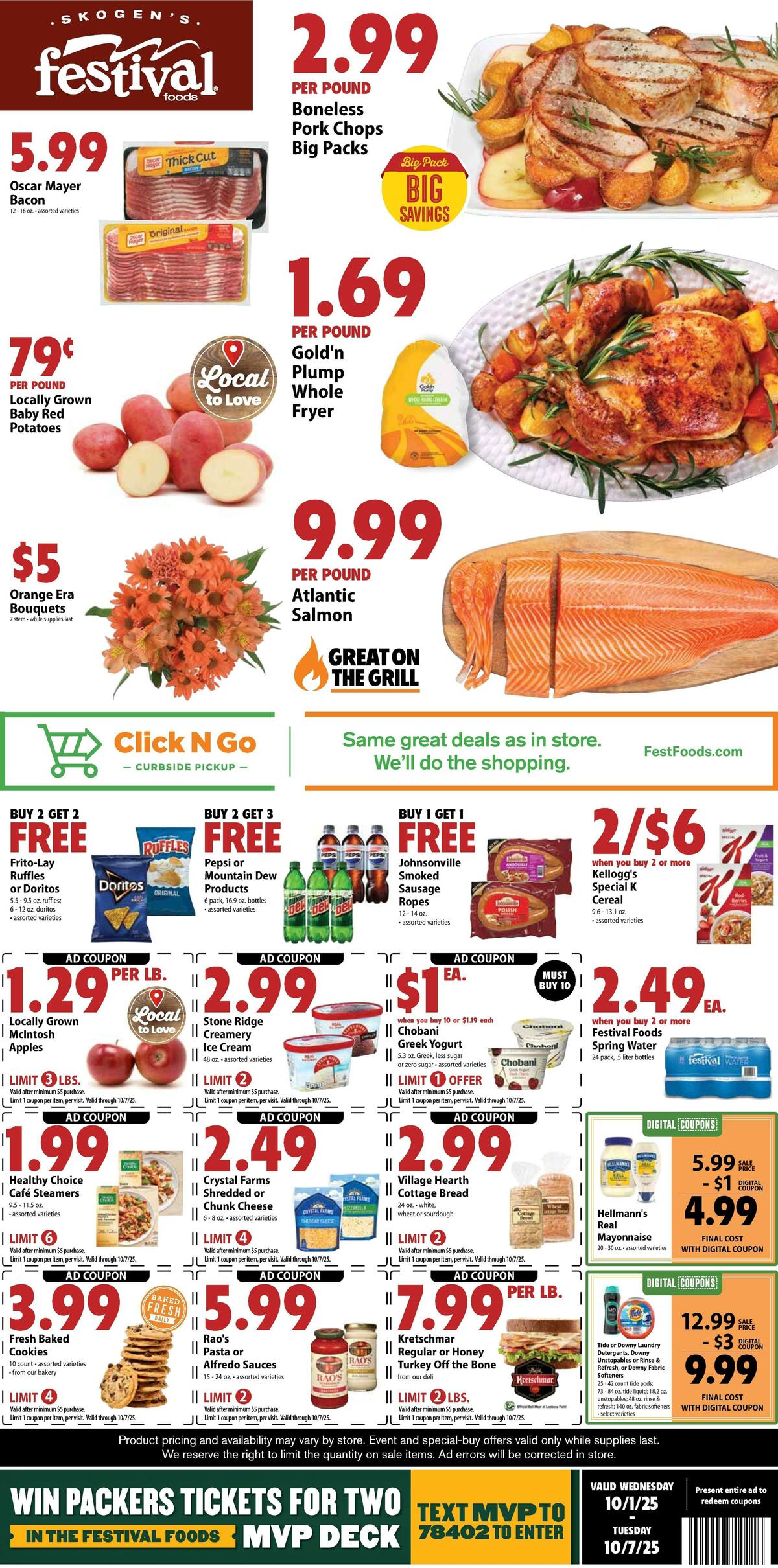 Festival Foods Weekly Ad from October 1