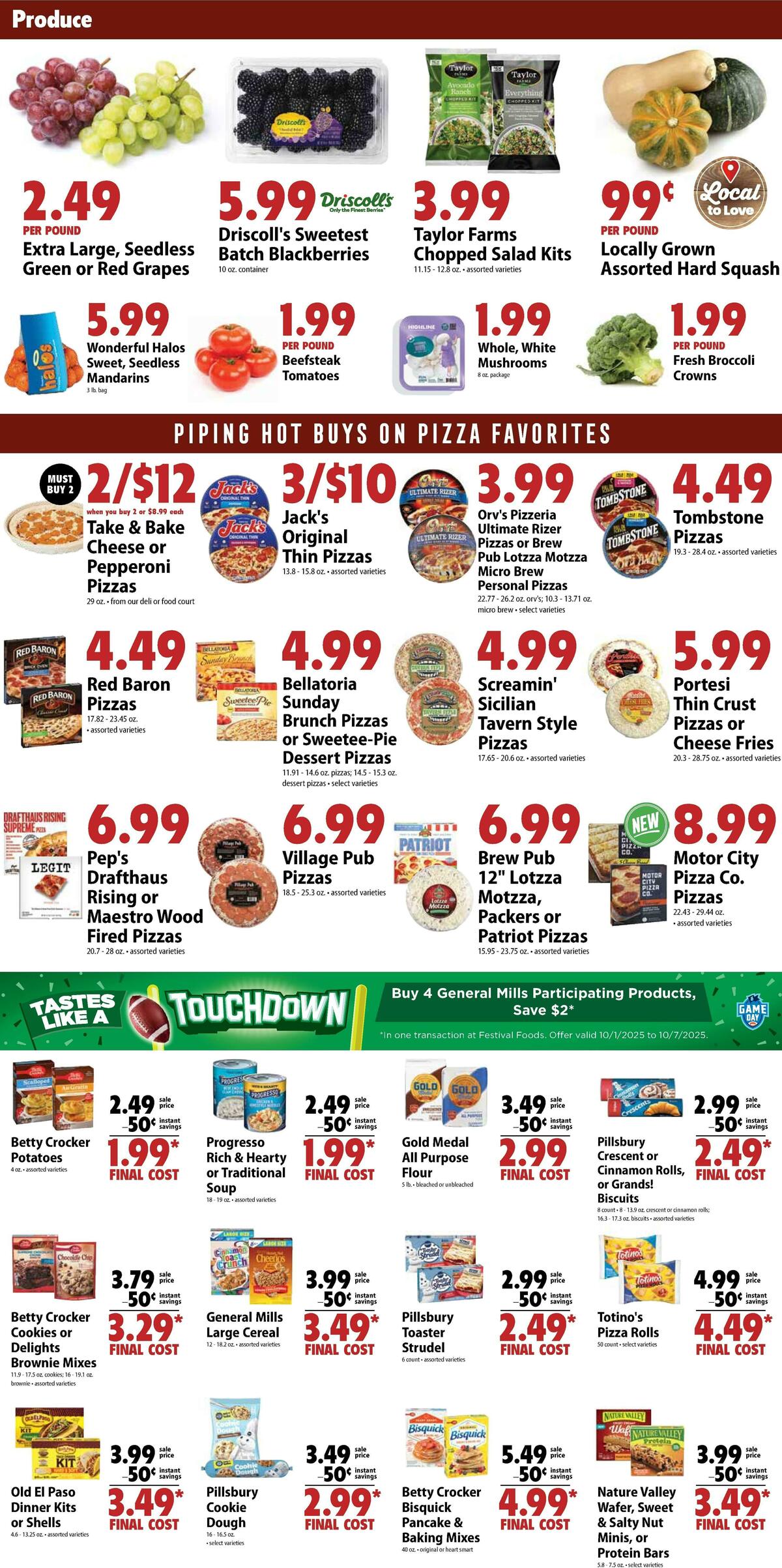Festival Foods Weekly Ad from October 1