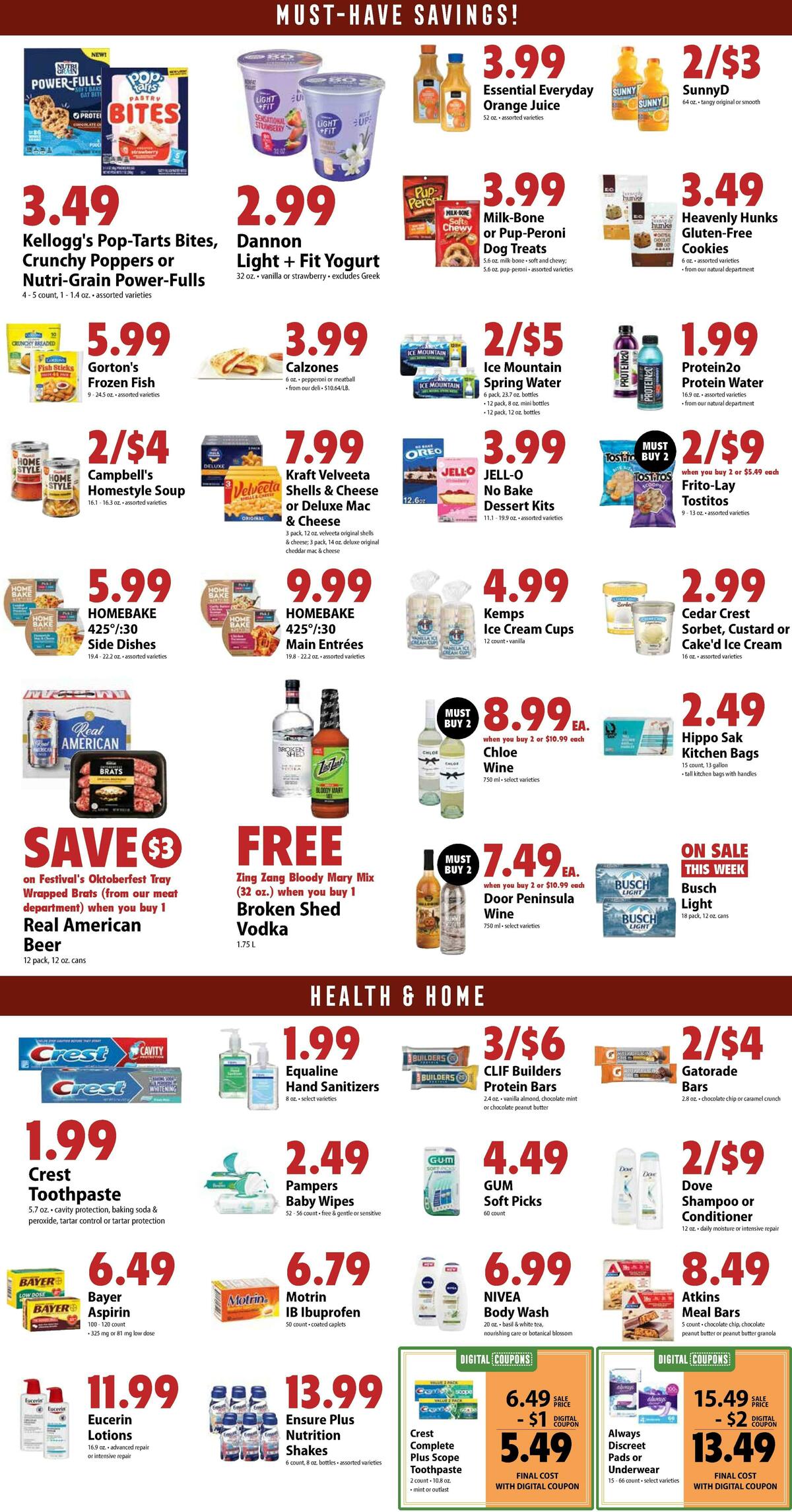 Festival Foods Weekly Ad from October 1