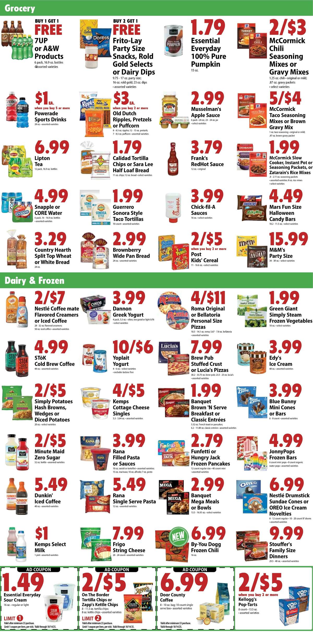 Festival Foods Weekly Ad from October 8