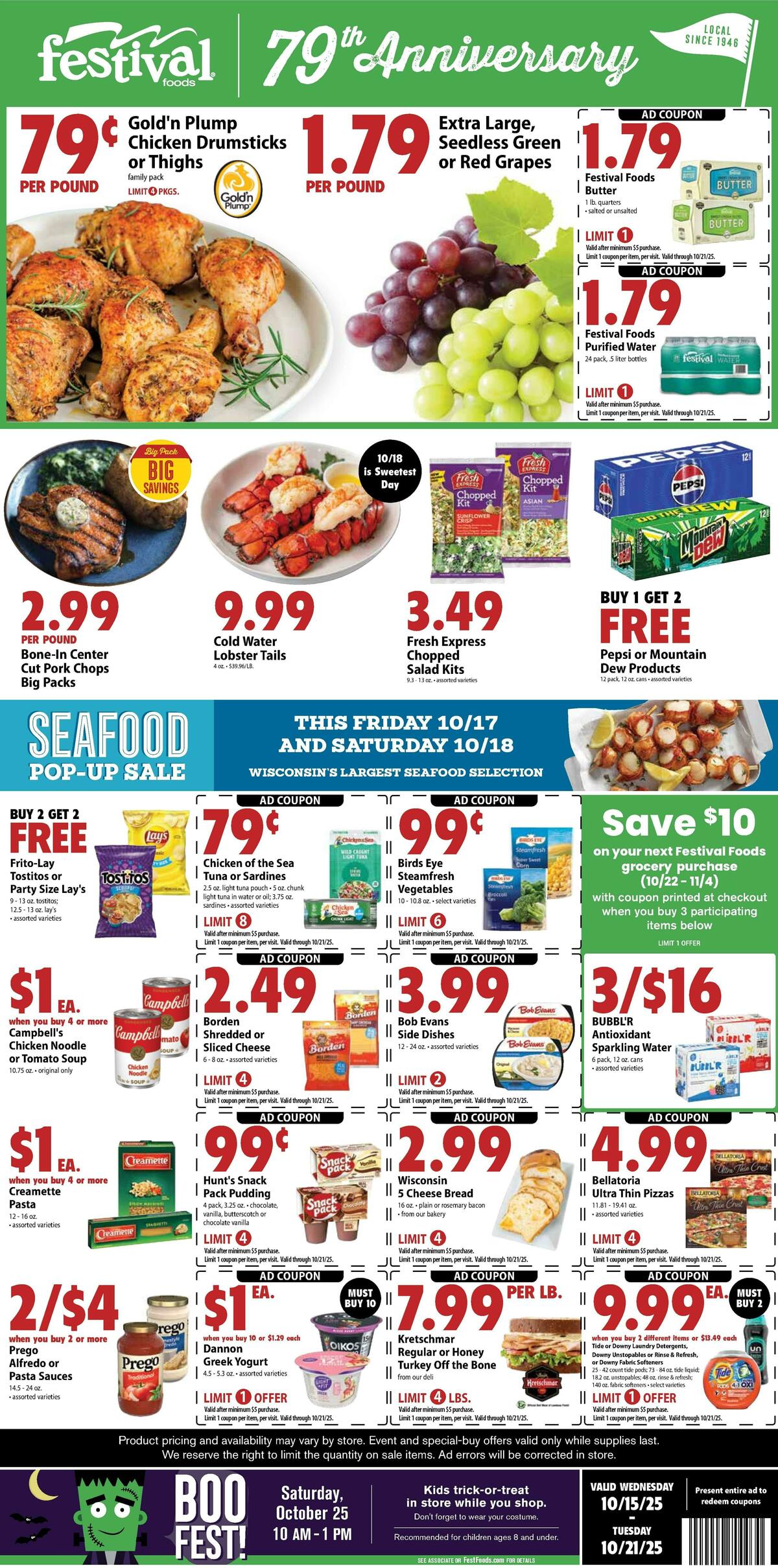 Festival Foods Weekly Ad from October 15