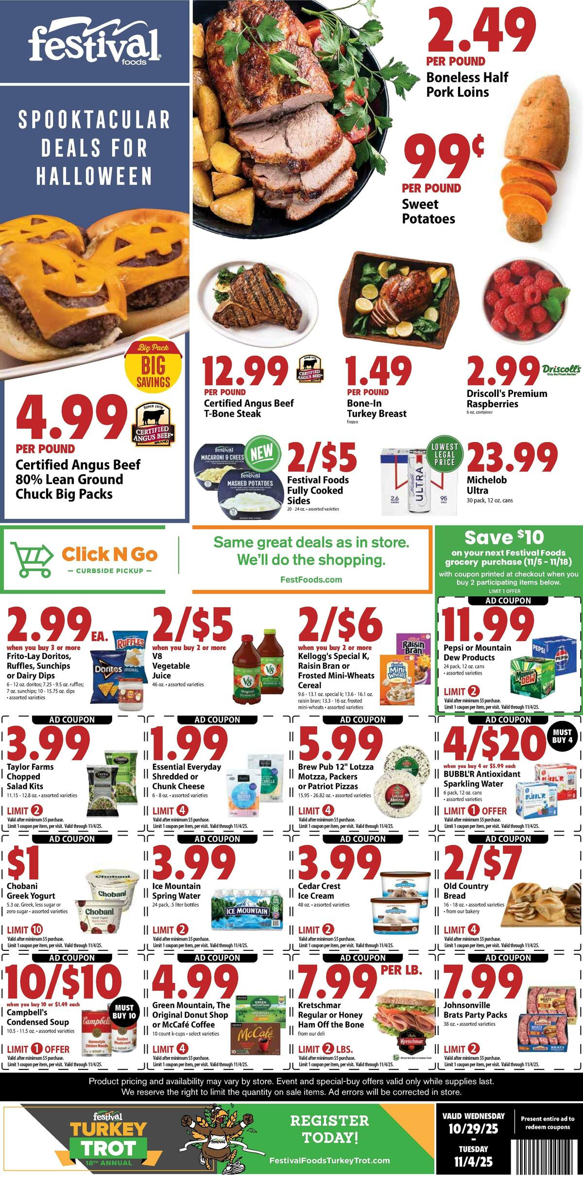 Festival Foods Weekly Ad from October 29