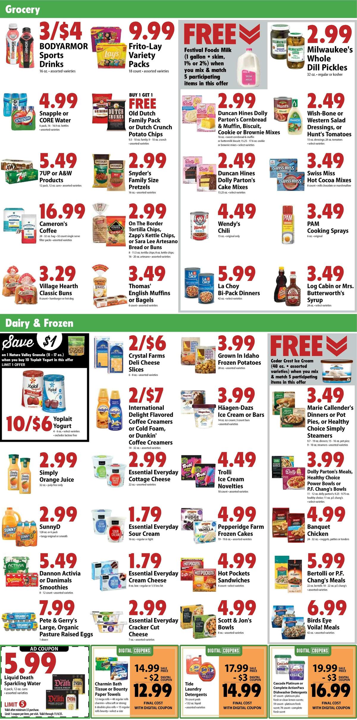 Festival Foods Weekly Ad from October 29