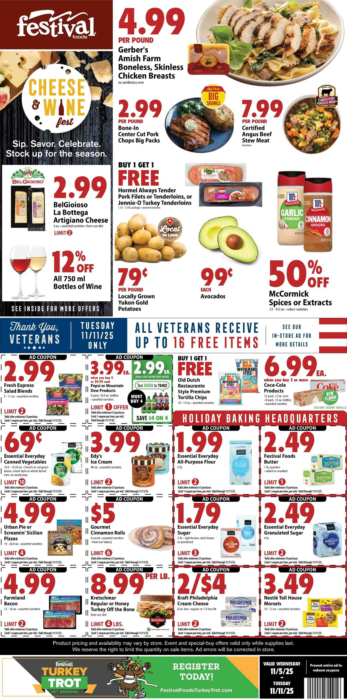Festival Foods Weekly Ad from November 5