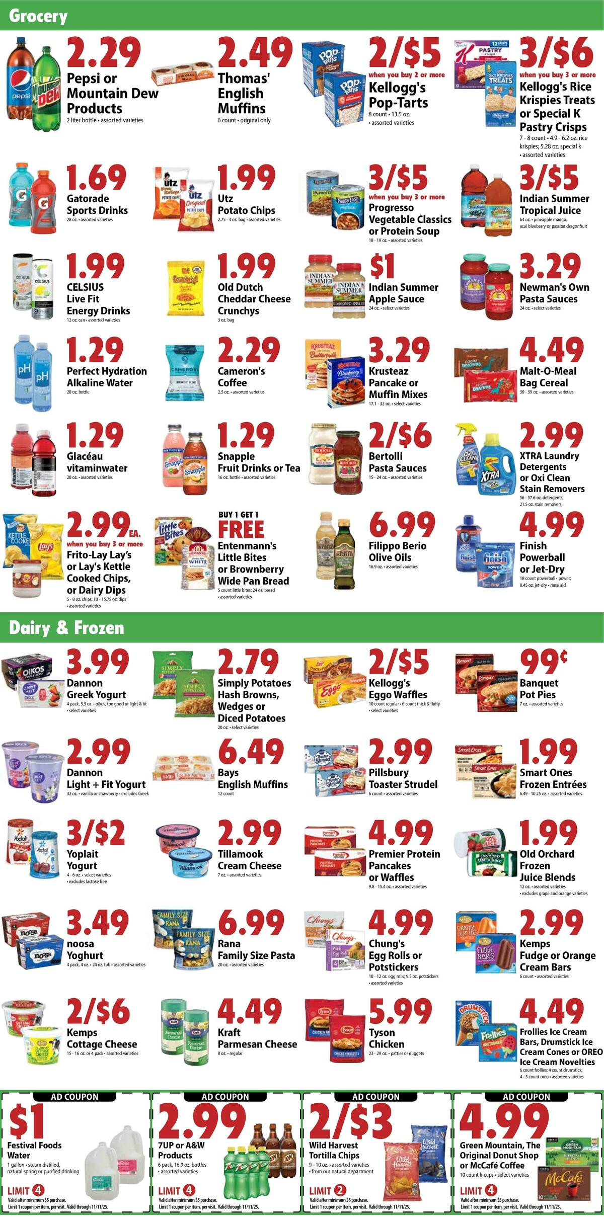 Festival Foods Weekly Ad from November 5