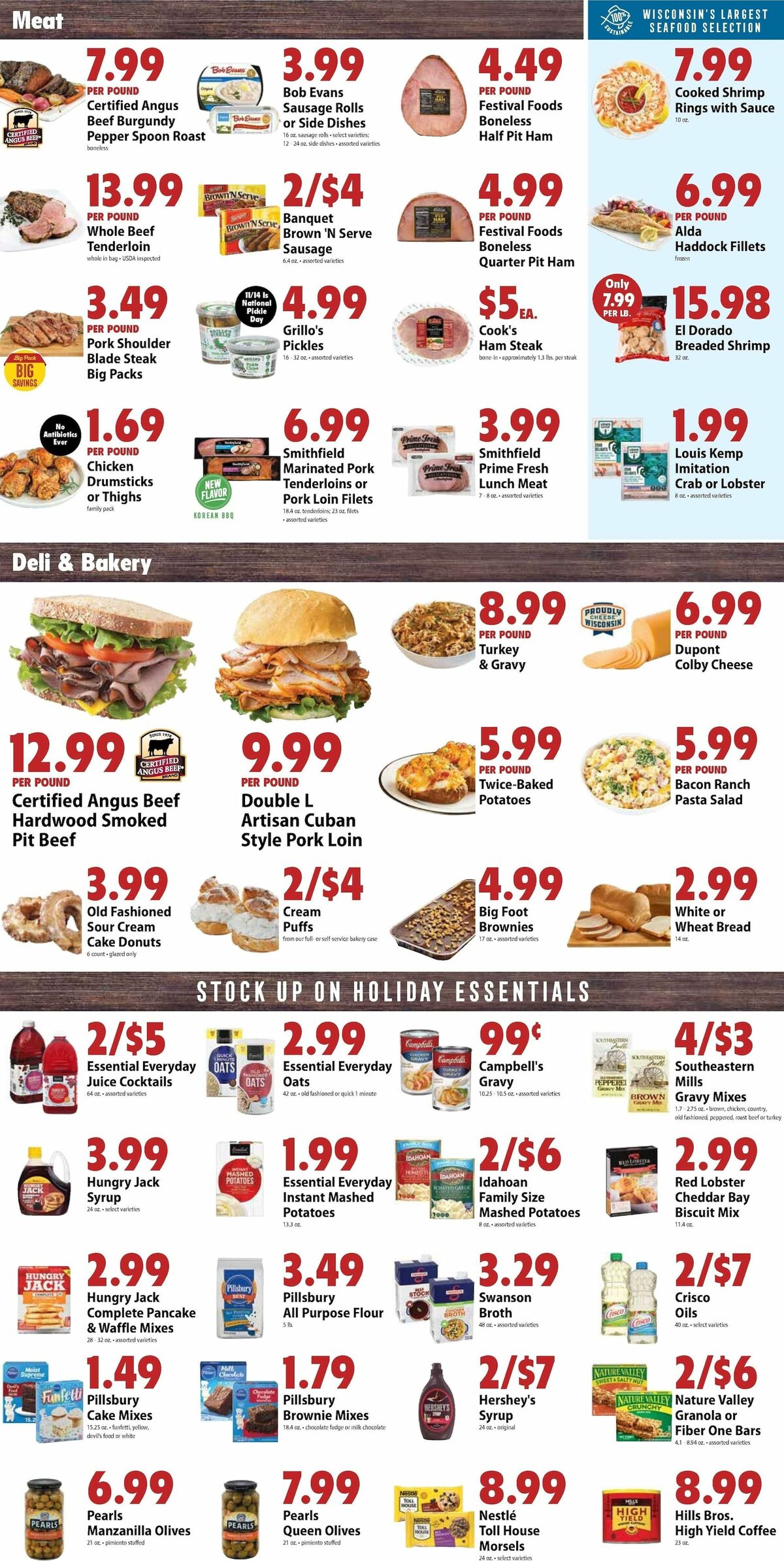 Festival Foods Weekly Ad from November 12