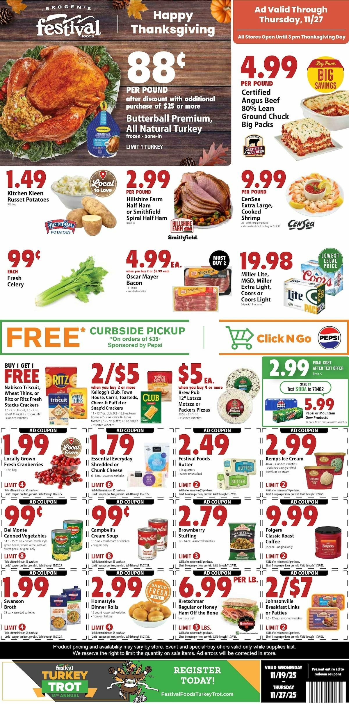 Festival Foods Weekly Ad from November 19