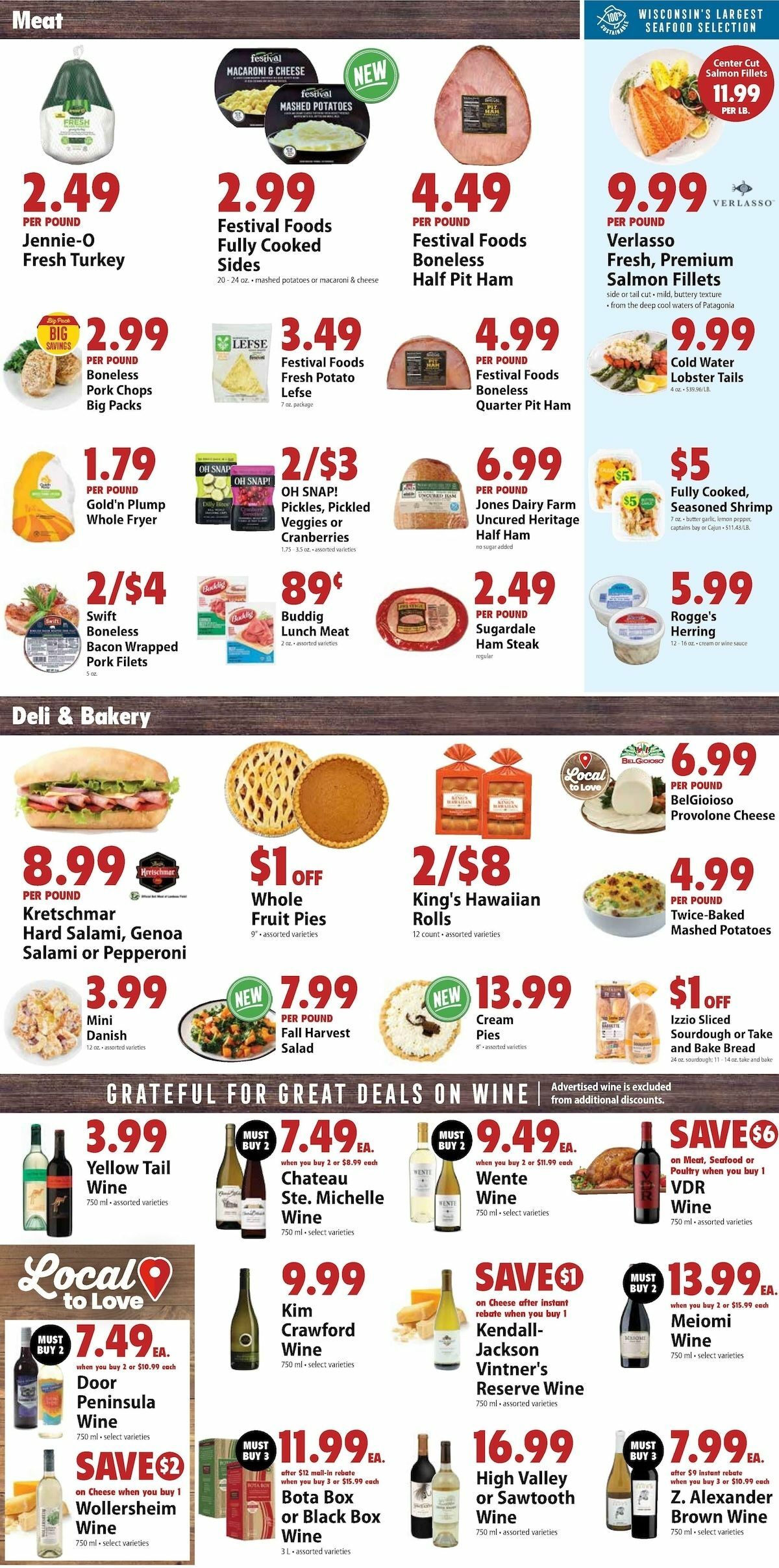 Festival Foods Weekly Ad from November 19
