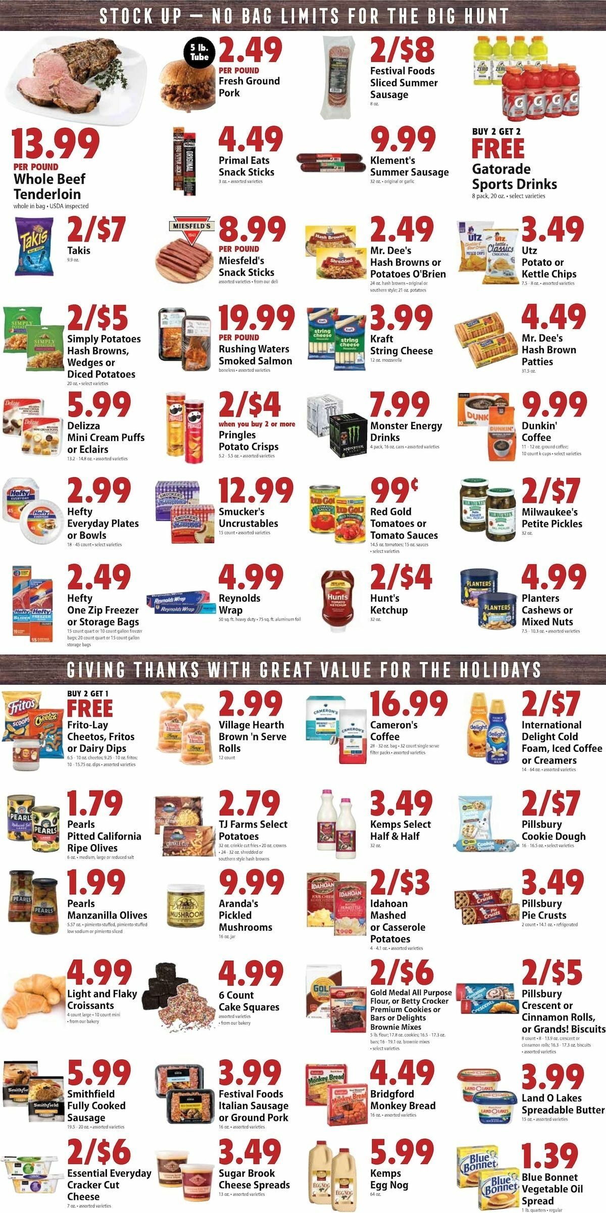 Festival Foods Weekly Ad from November 19