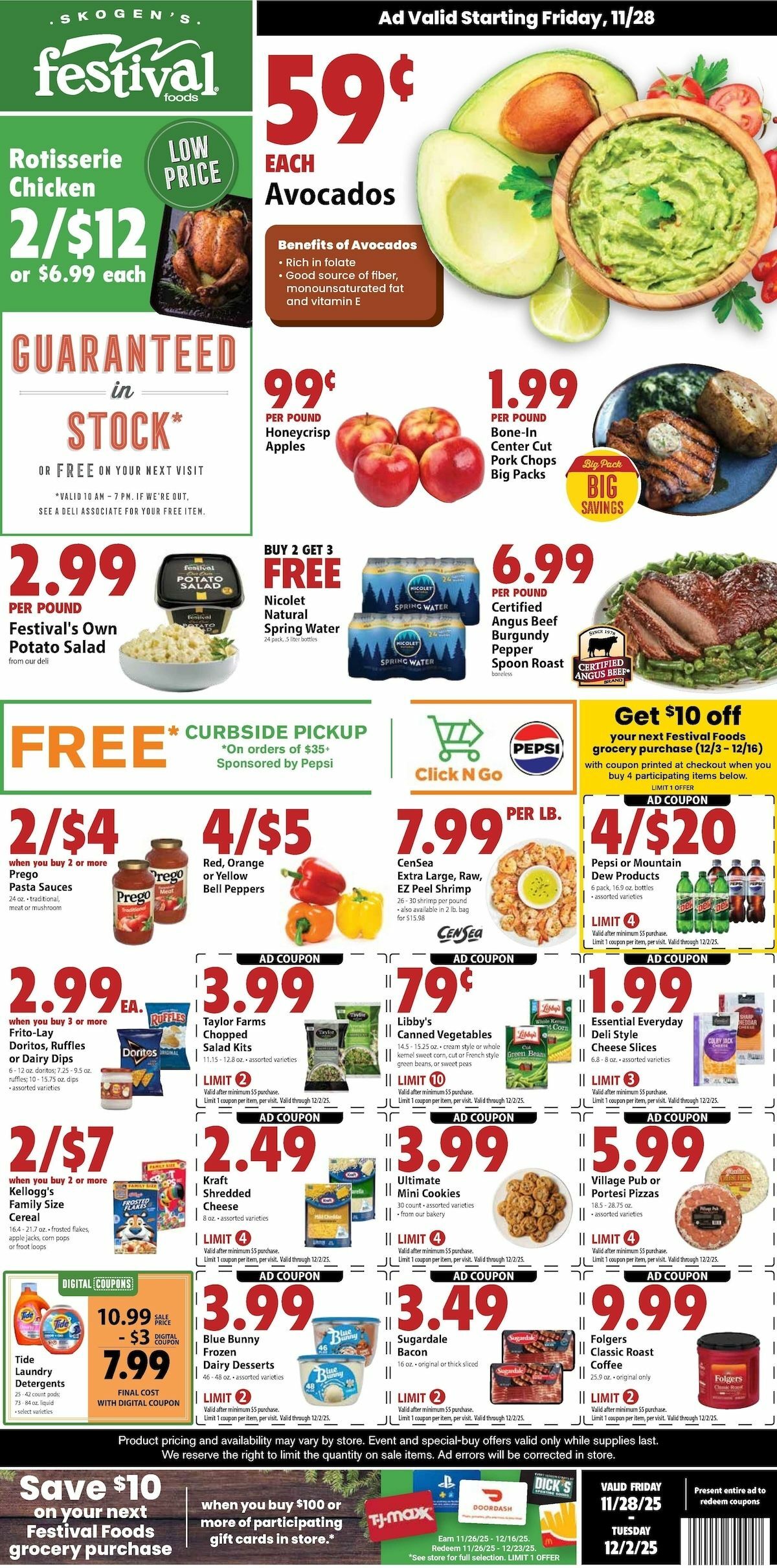 Festival Foods Weekly Ad from November 28