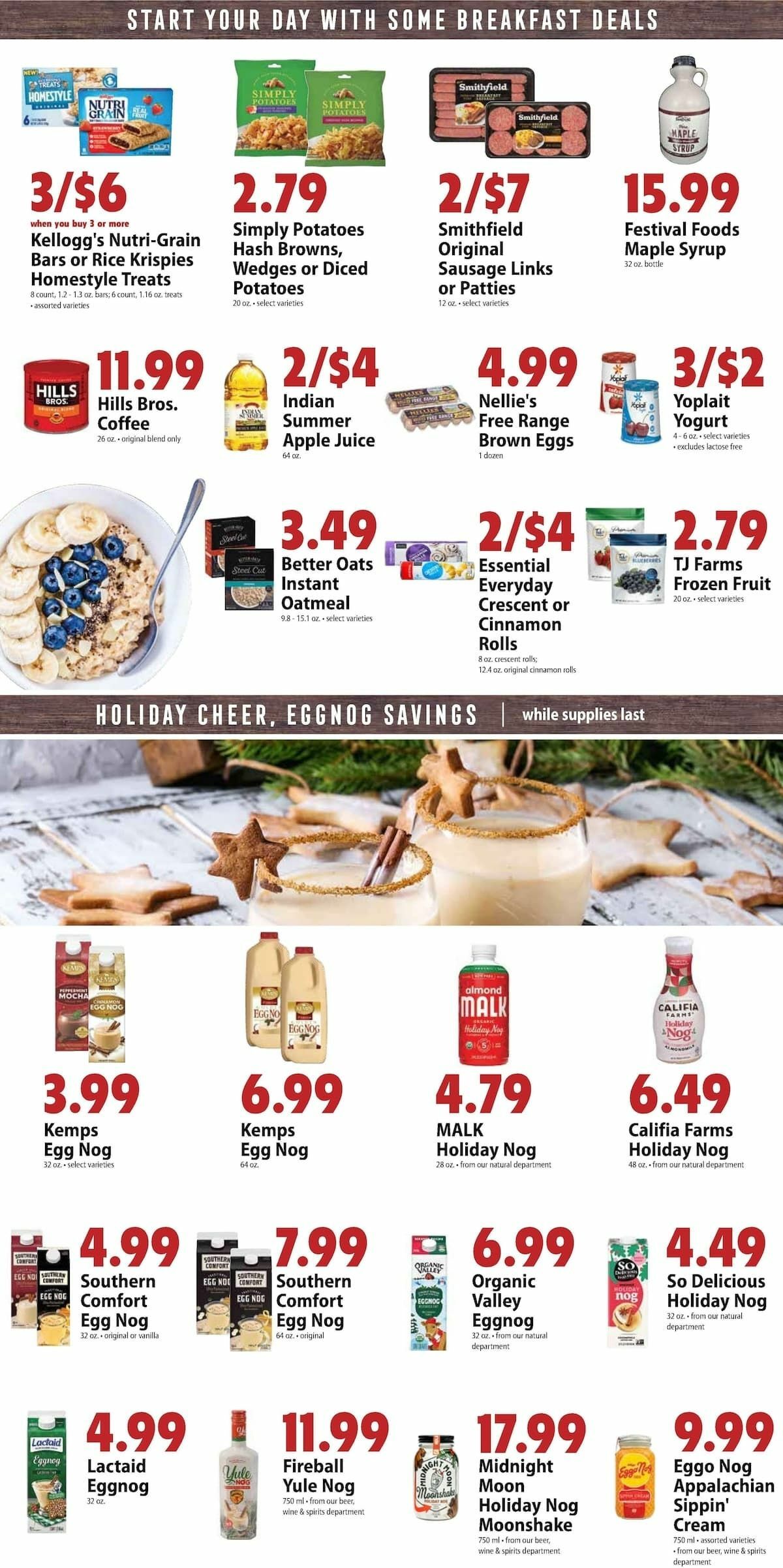 Festival Foods Weekly Ad from December 3