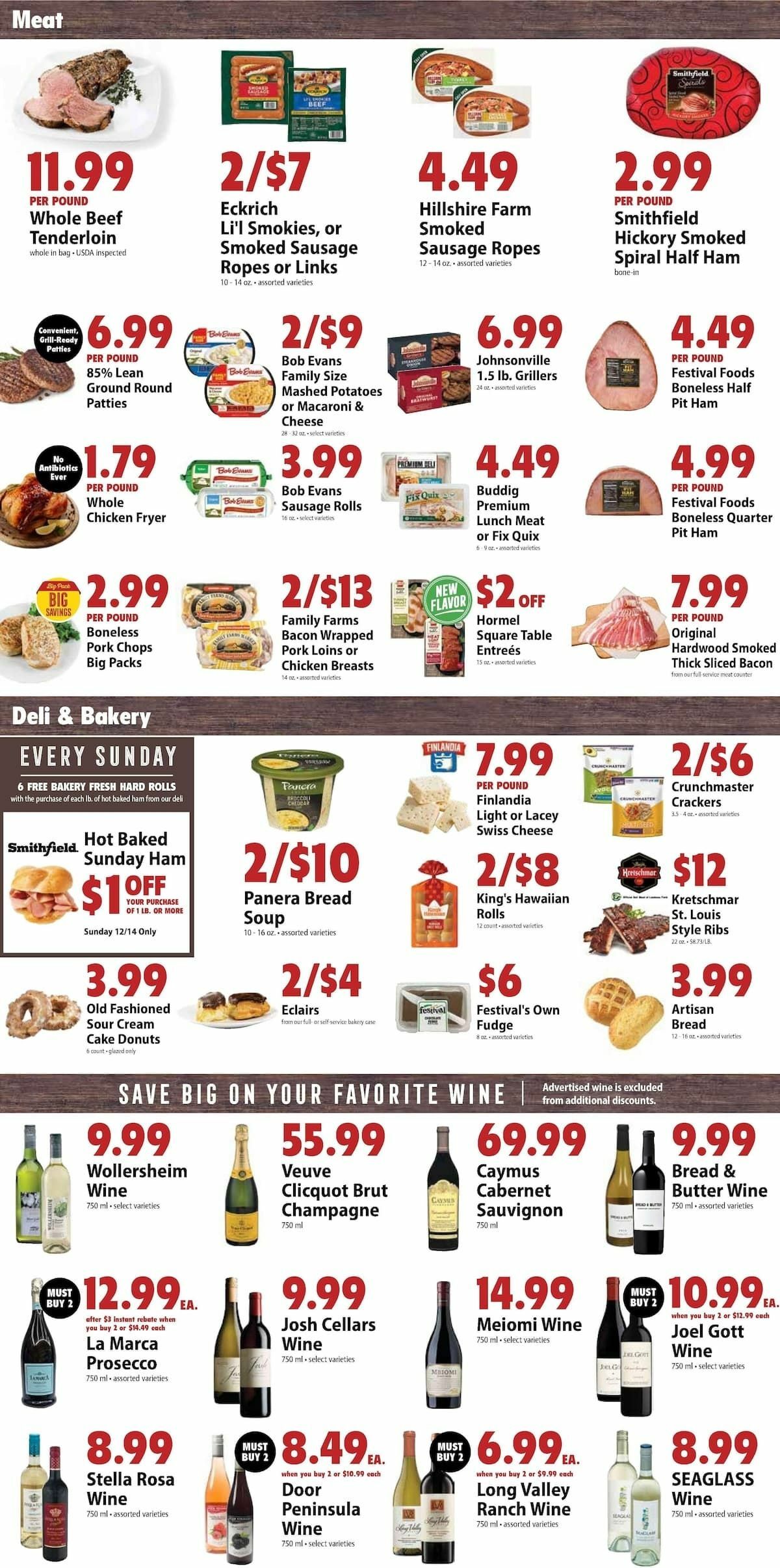 Festival Foods Weekly Ad from December 10