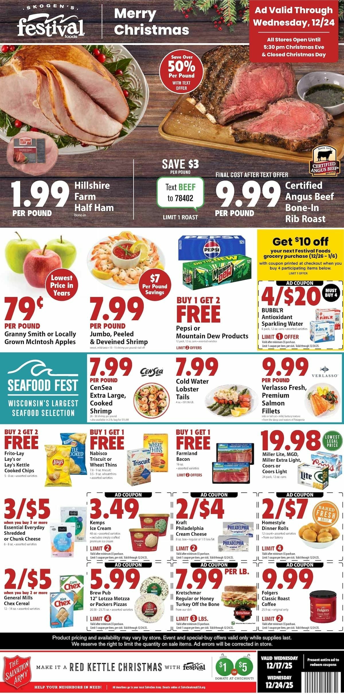 Festival Foods Weekly Ad from December 17