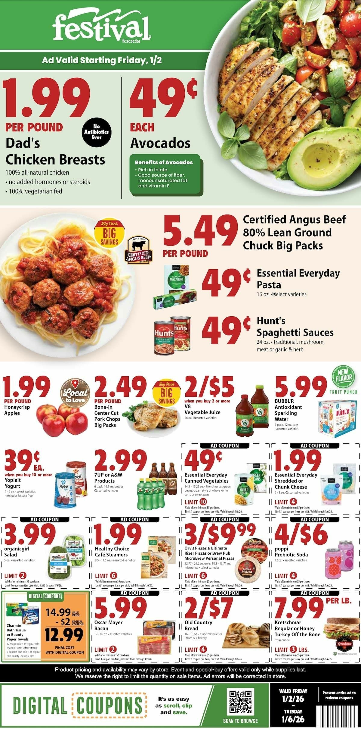 Festival Foods Weekly Ad from January 2