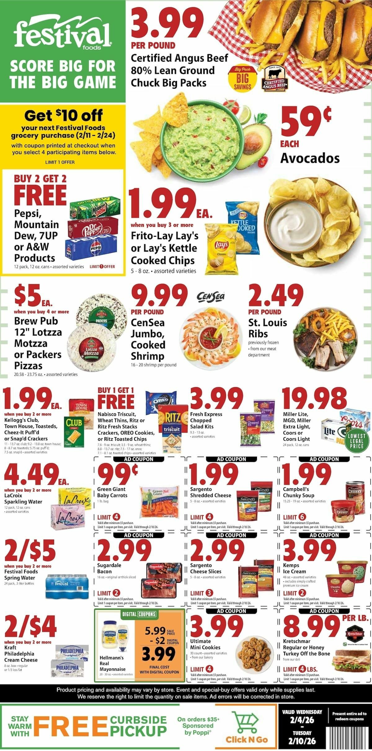 Festival Foods Weekly Ad from February 4
