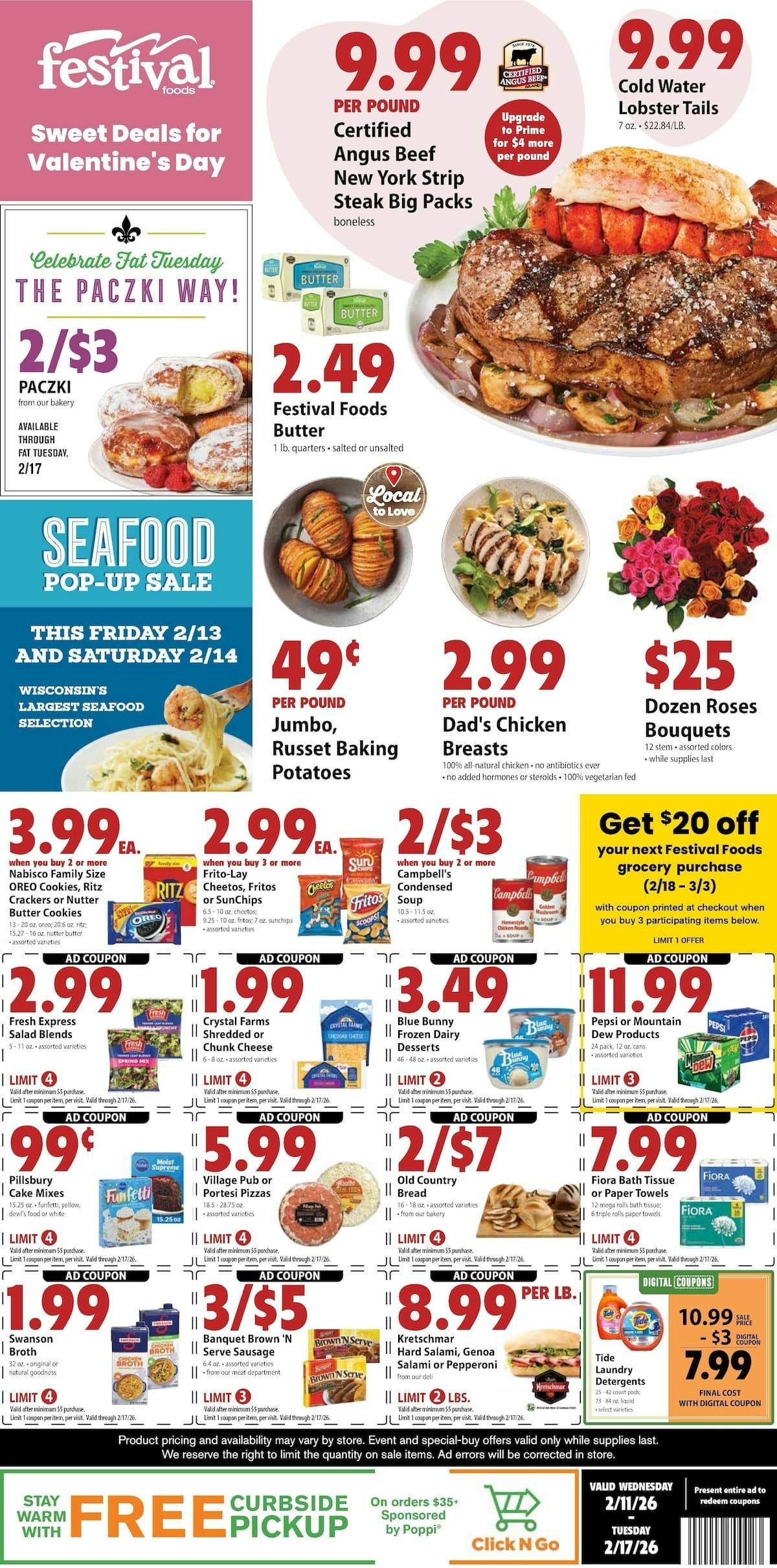 Festival Foods Weekly Ad from February 11