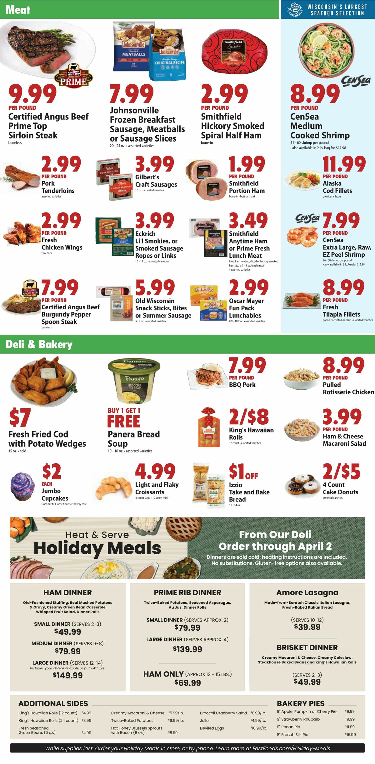 Festival Foods Weekly Ad from March 25