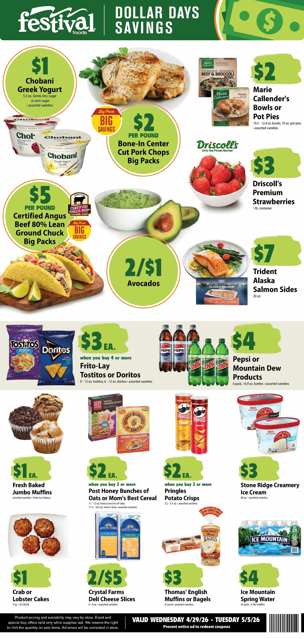 Festival Foods Weekly Ad from April 29