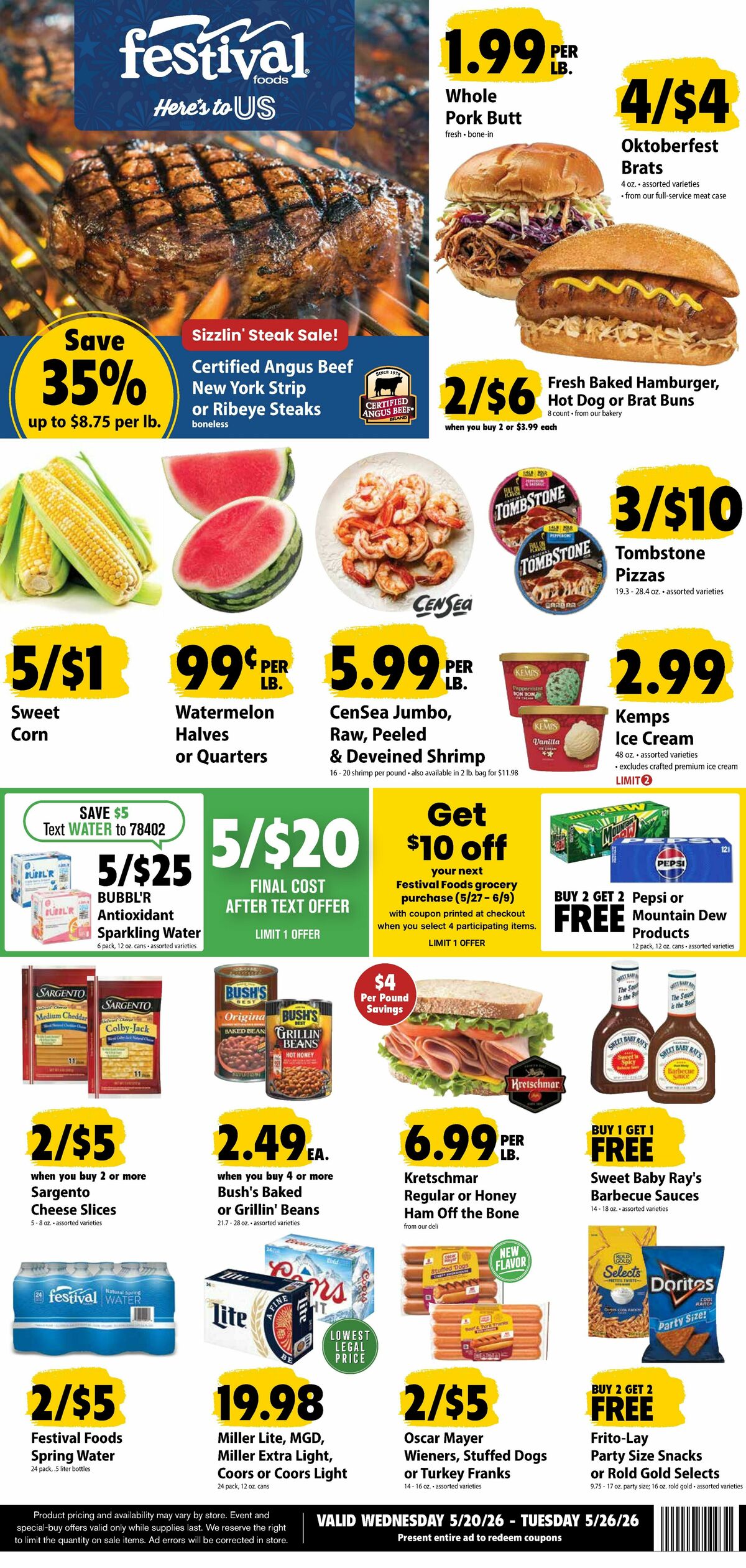 Festival Foods Weekly Ad from May 20