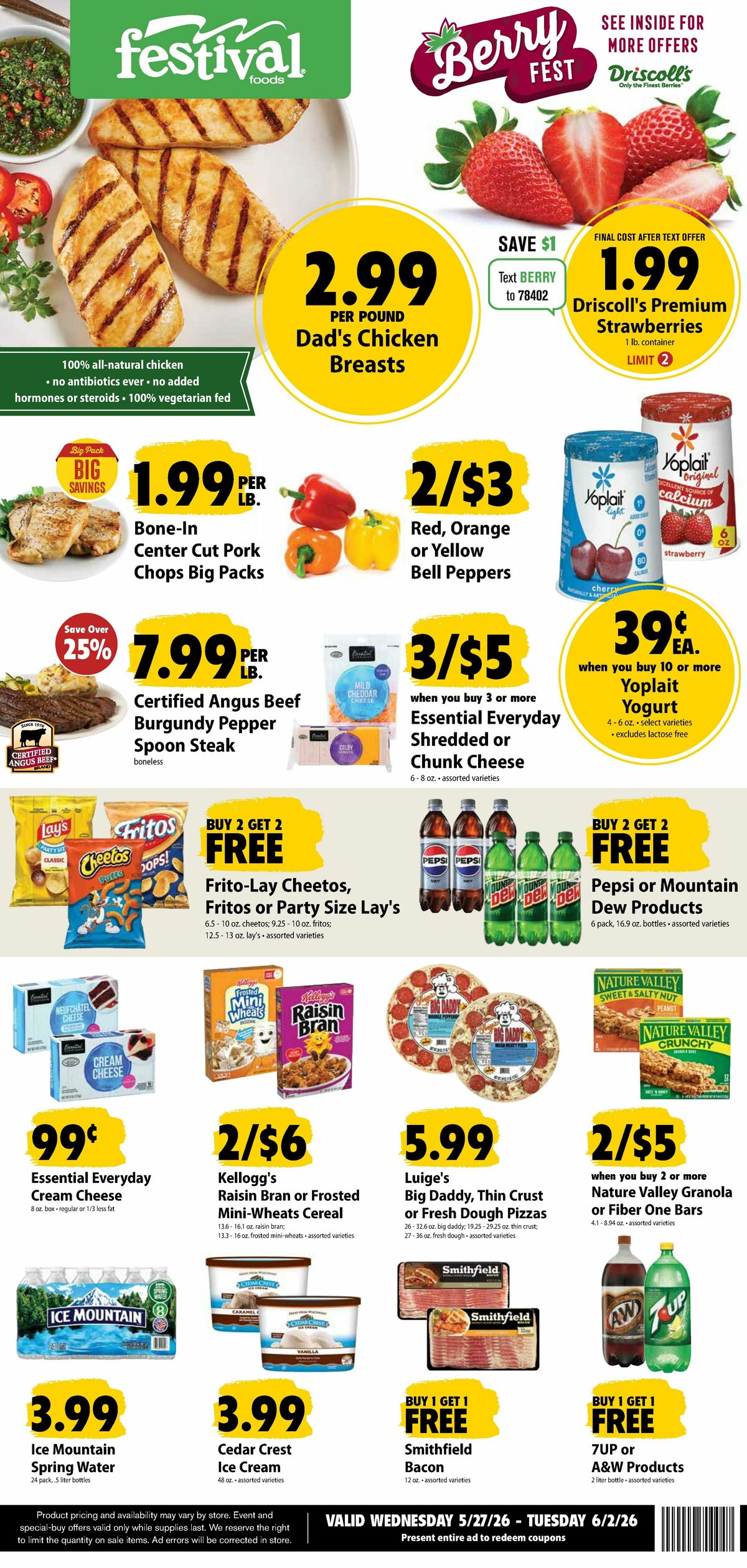 Festival Foods Weekly Ad from May 27