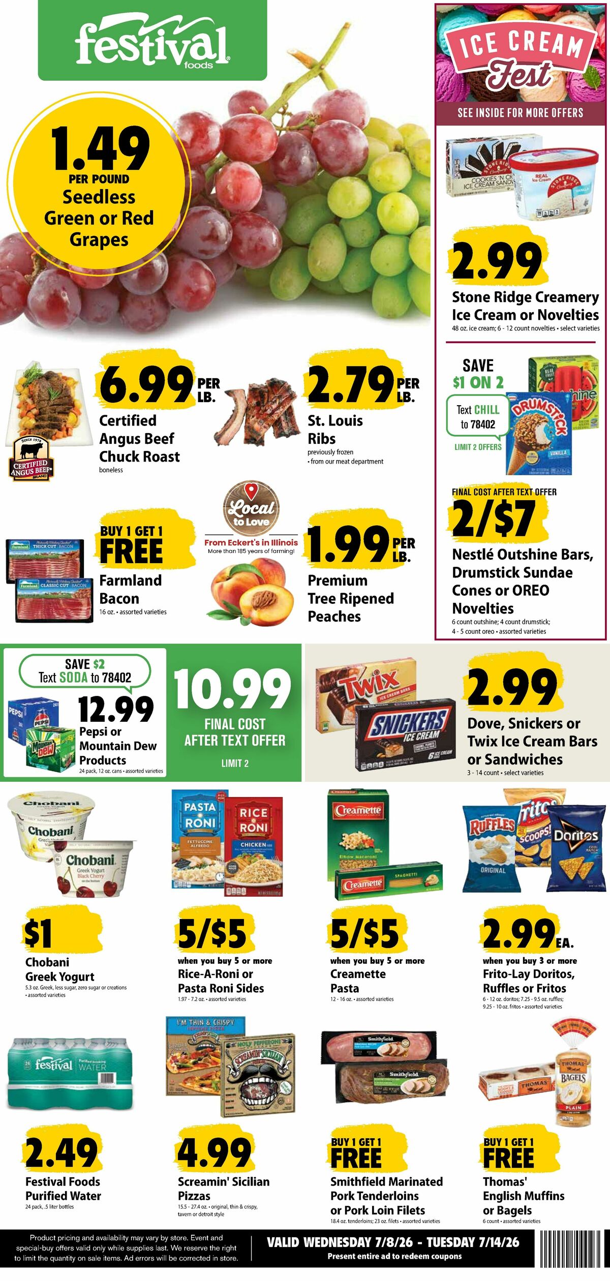 Festival Foods Weekly Ad from July 8