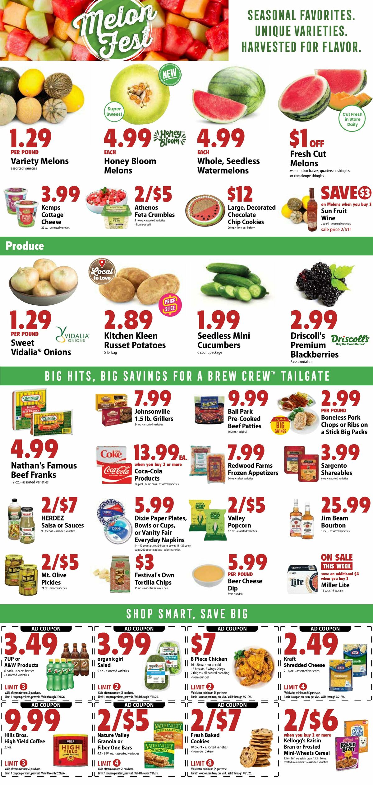 Festival Foods Weekly Ad from July 15