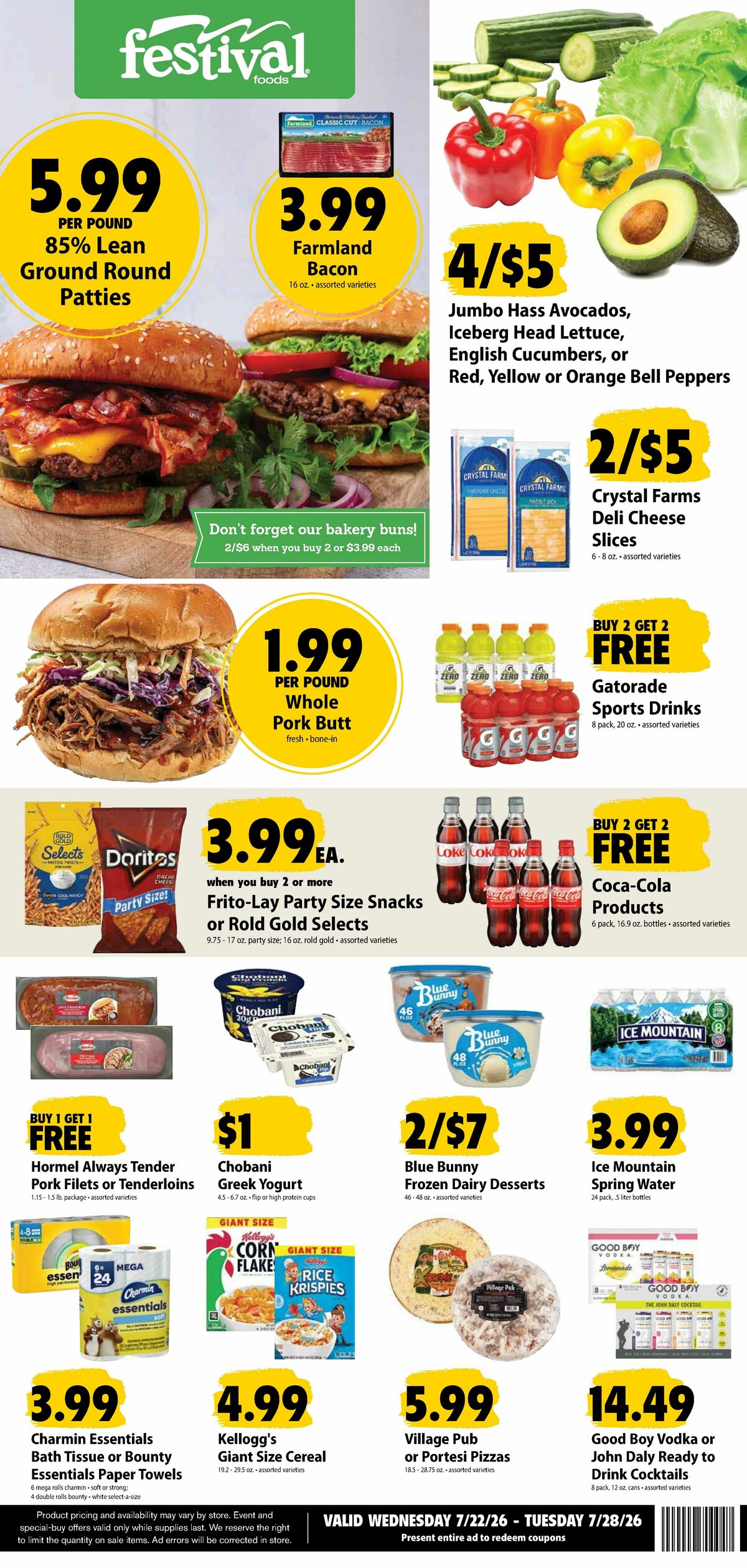 Festival Foods Weekly Ad from July 22