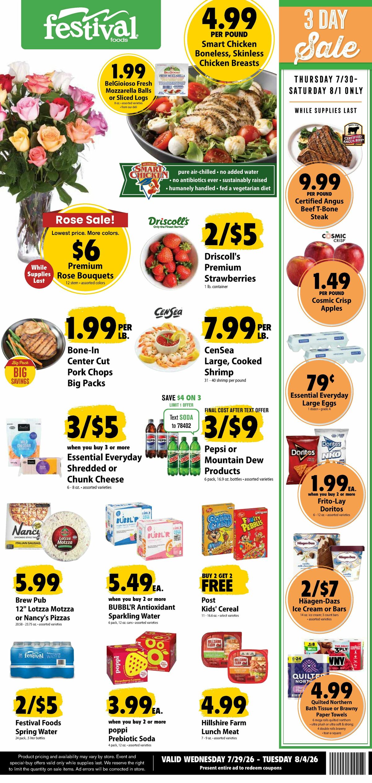 Festival Foods Weekly Ad from July 29