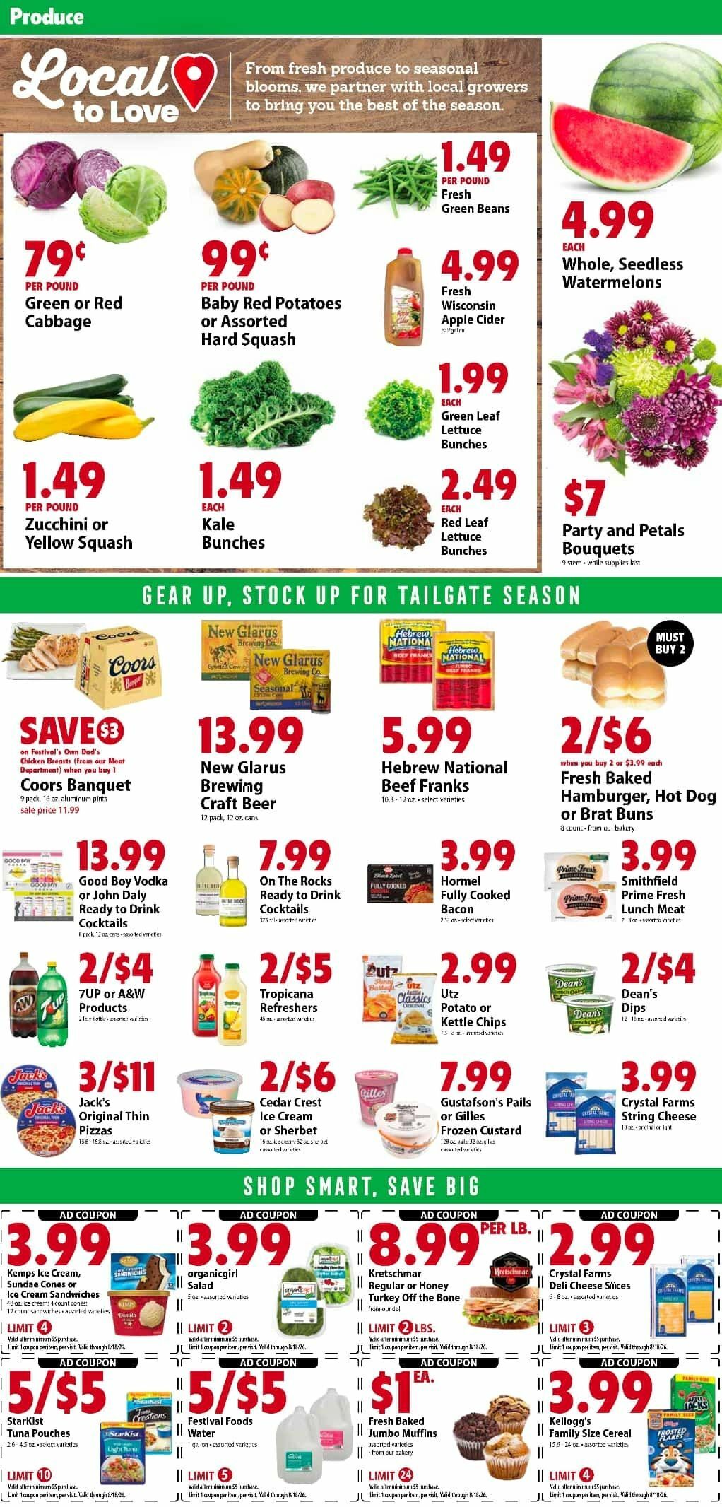 Festival Foods Weekly Ad from August 12