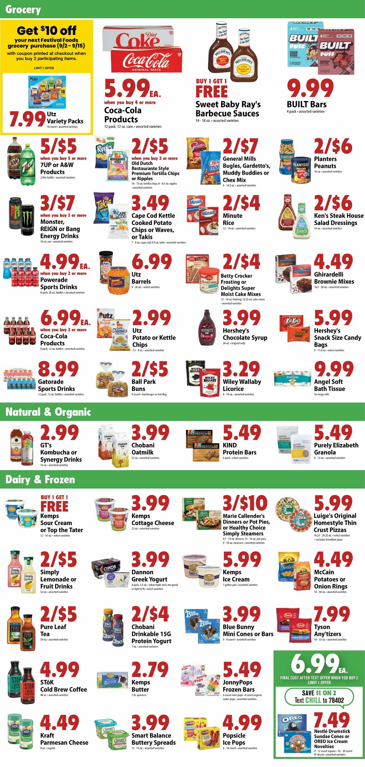 Festival Foods Weekly Ad from August 26