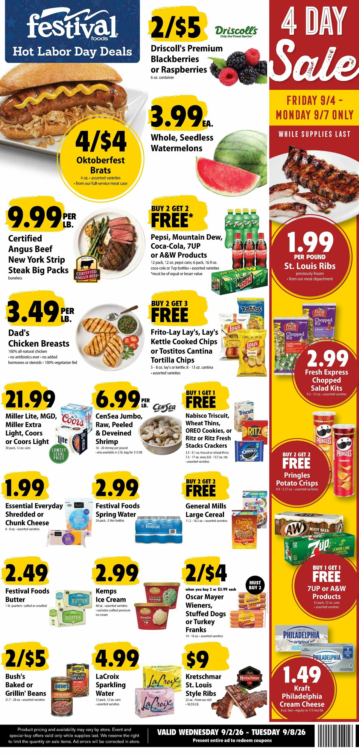 Festival Foods Weekly Ad from September 2