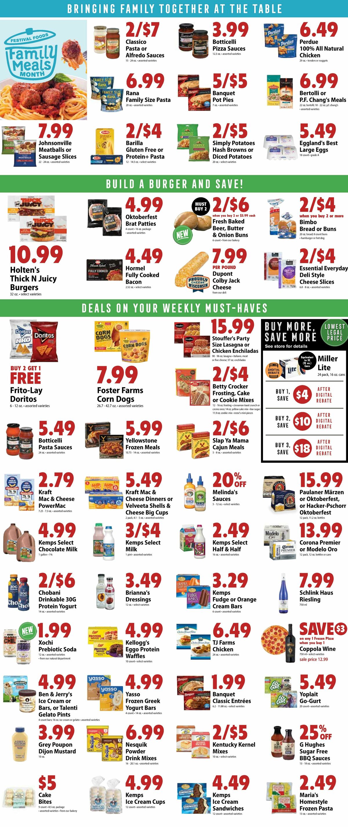 Festival Foods Weekly Ad from September 9