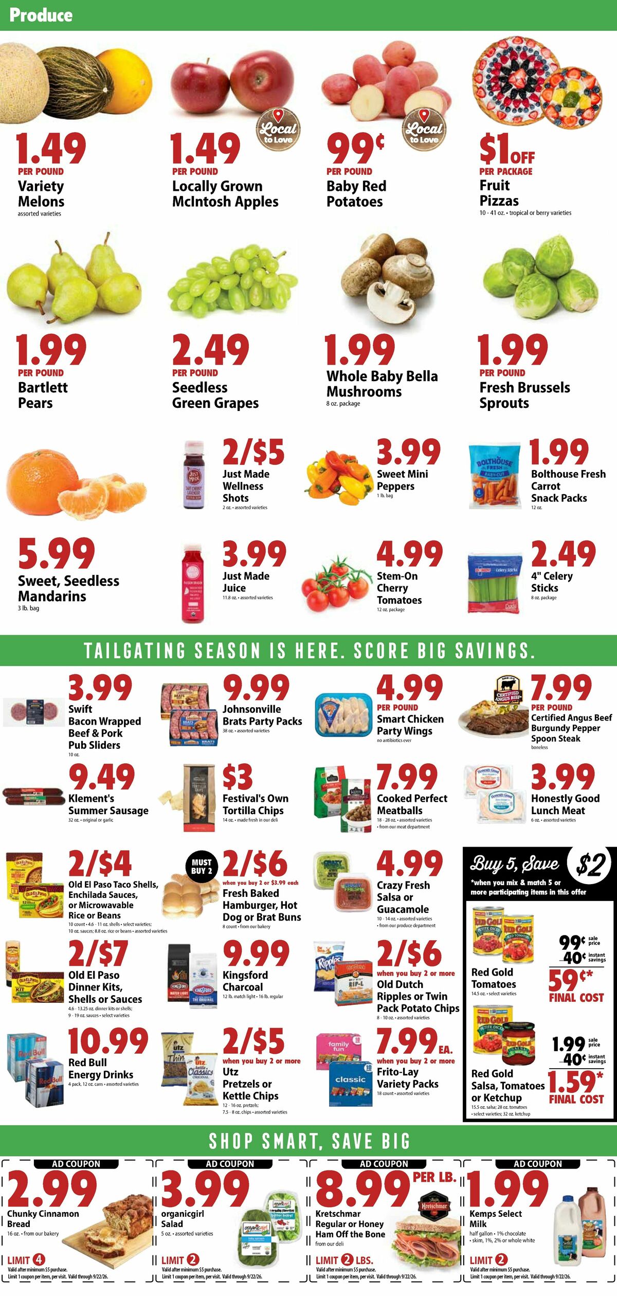 Festival Foods Weekly Ad from September 16