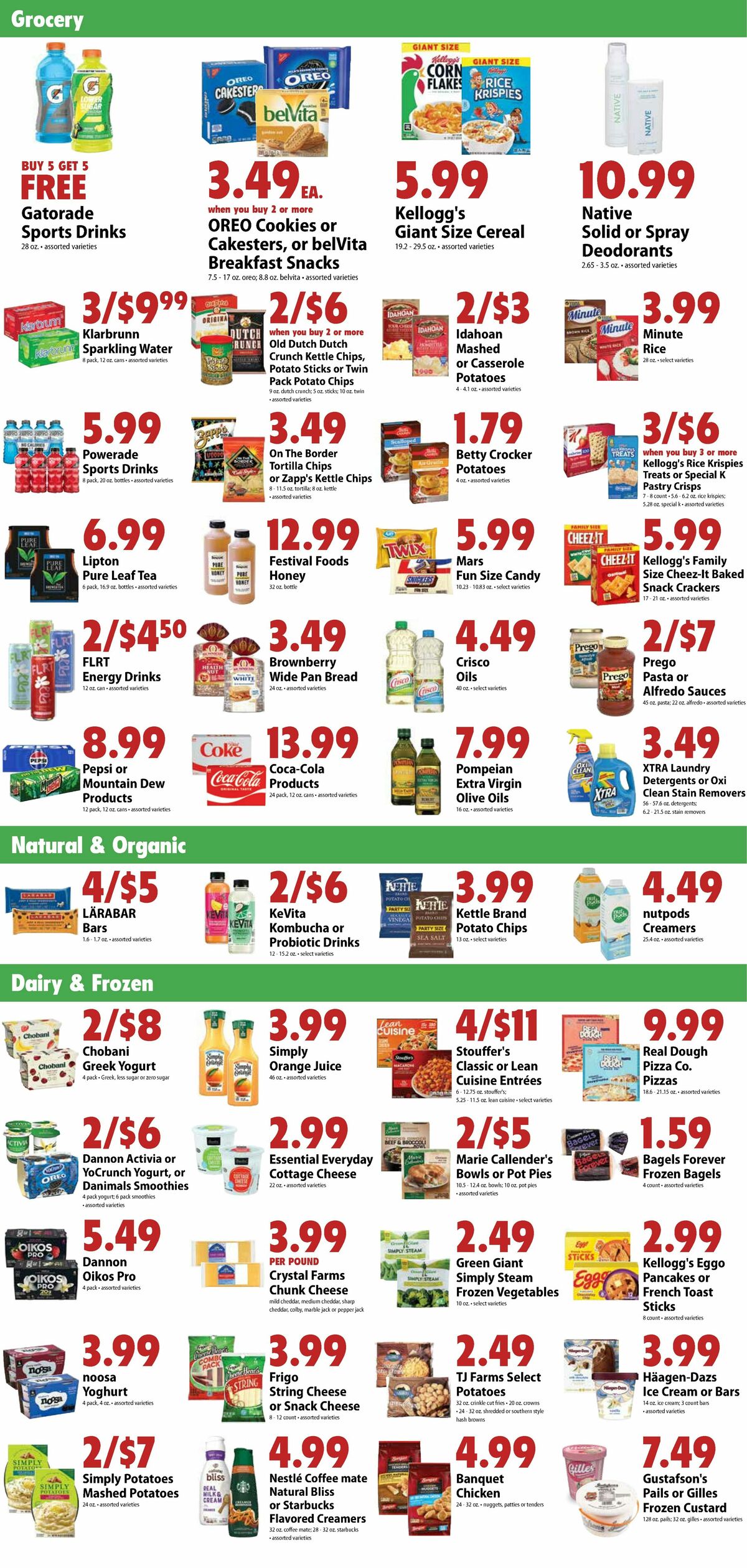 Festival Foods Weekly Ad from September 23