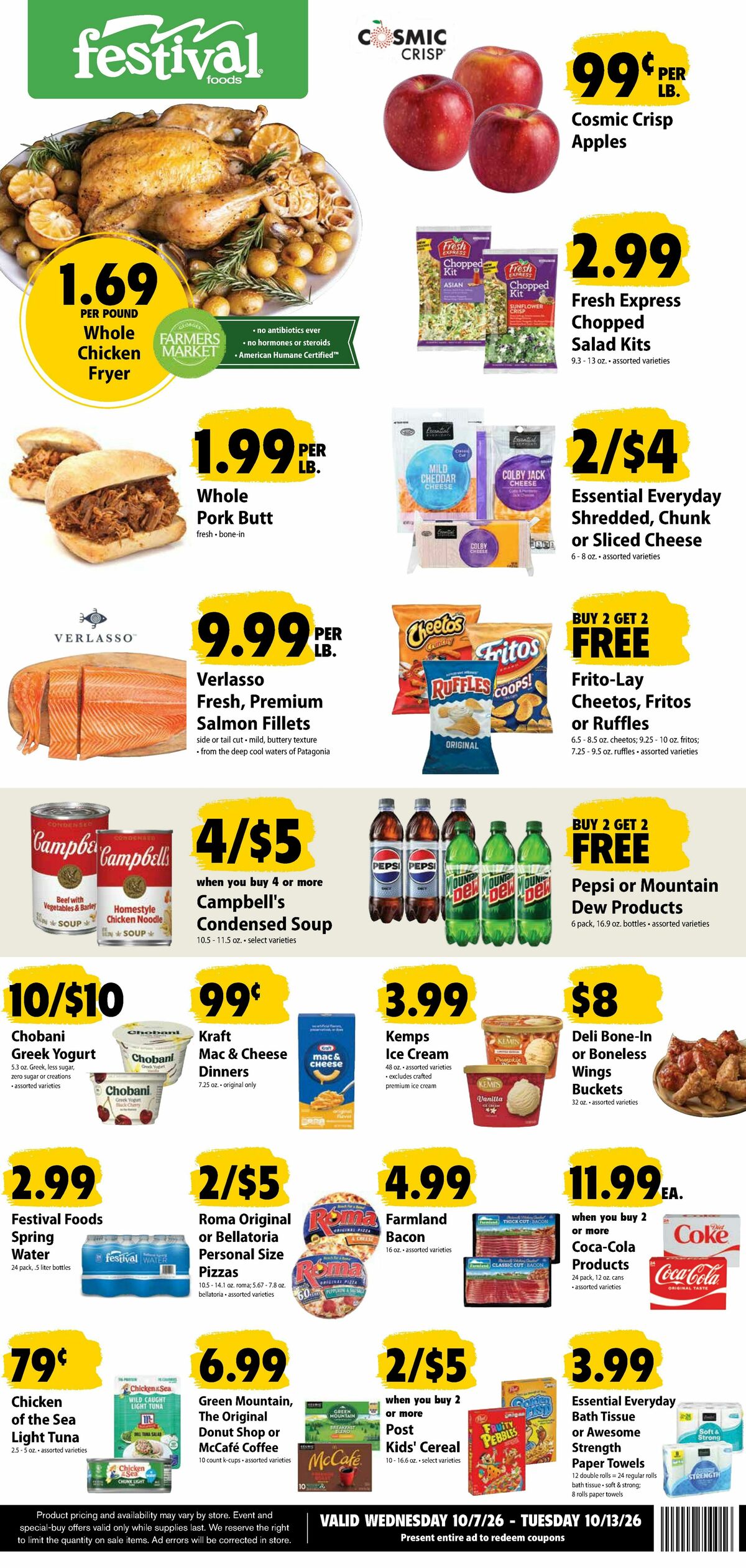 Festival Foods Weekly Ad from October 7