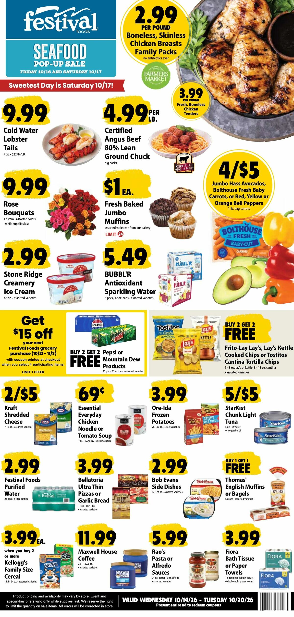 Festival Foods Weekly Ad from October 14
