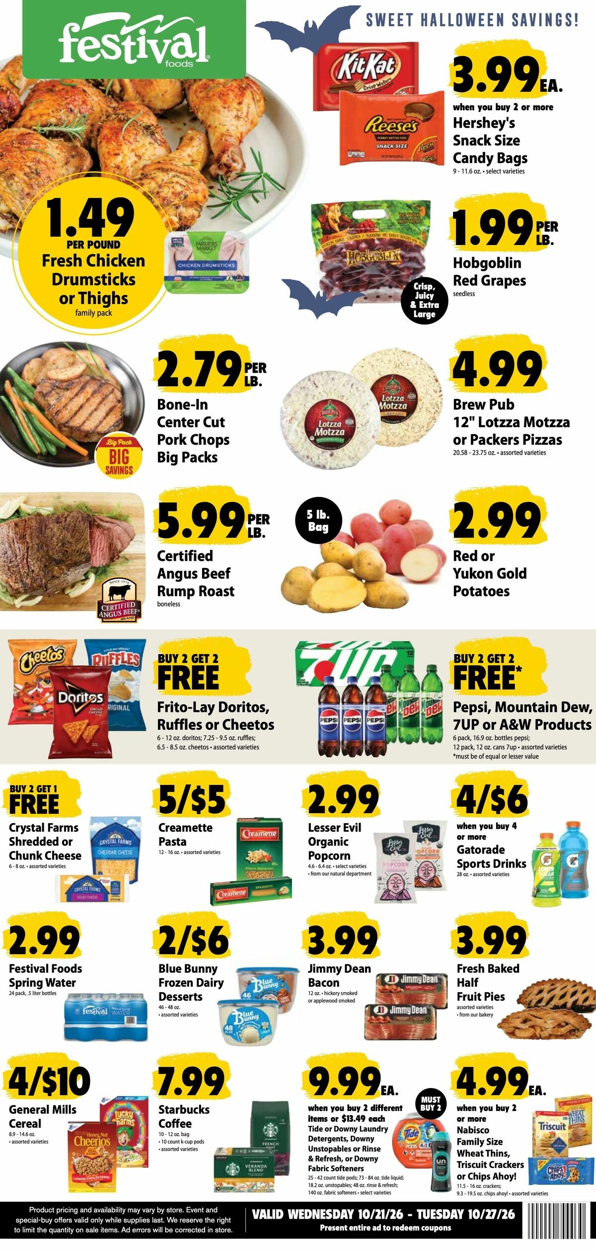 Festival Foods Weekly Ad from October 21