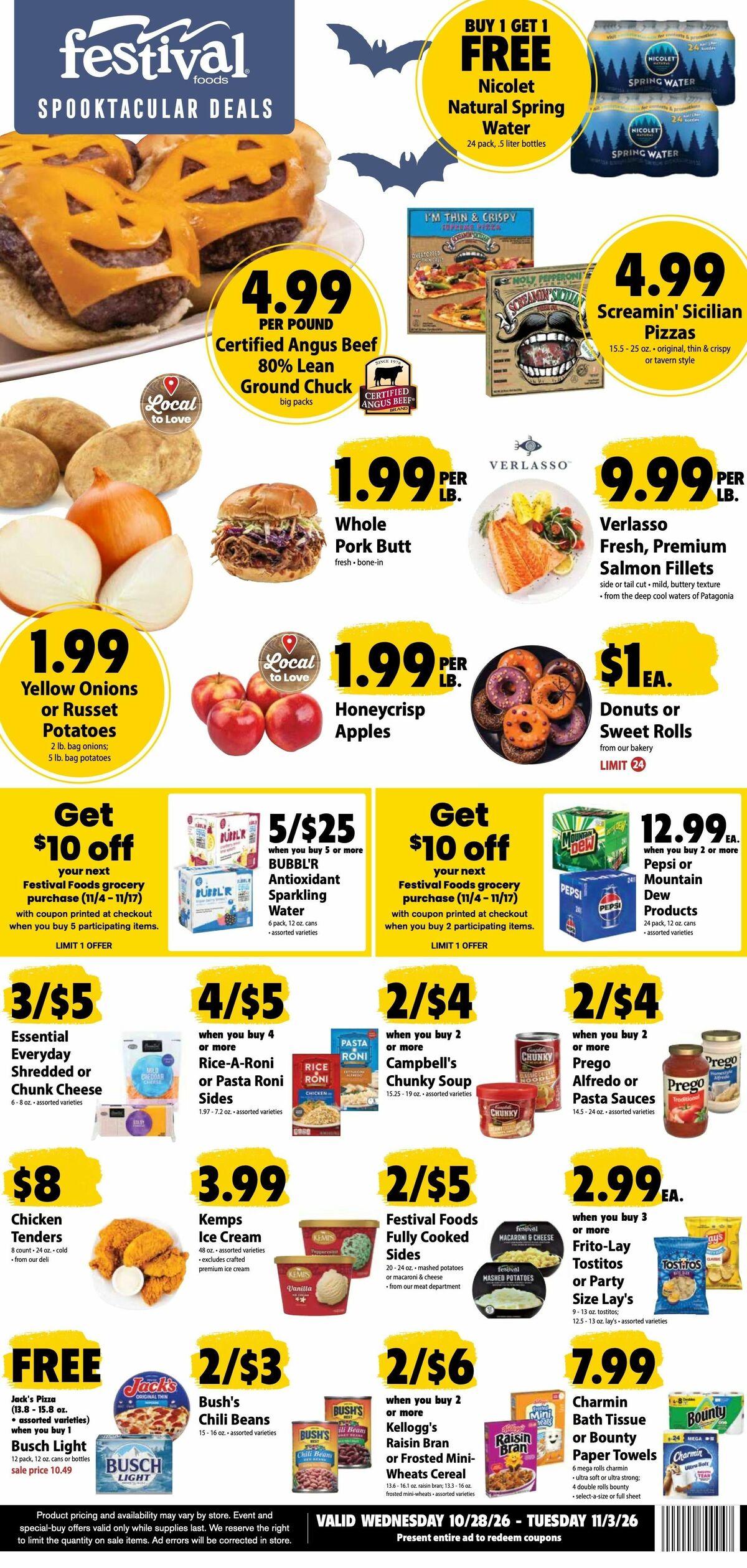 Festival Foods Weekly Ad from October 28