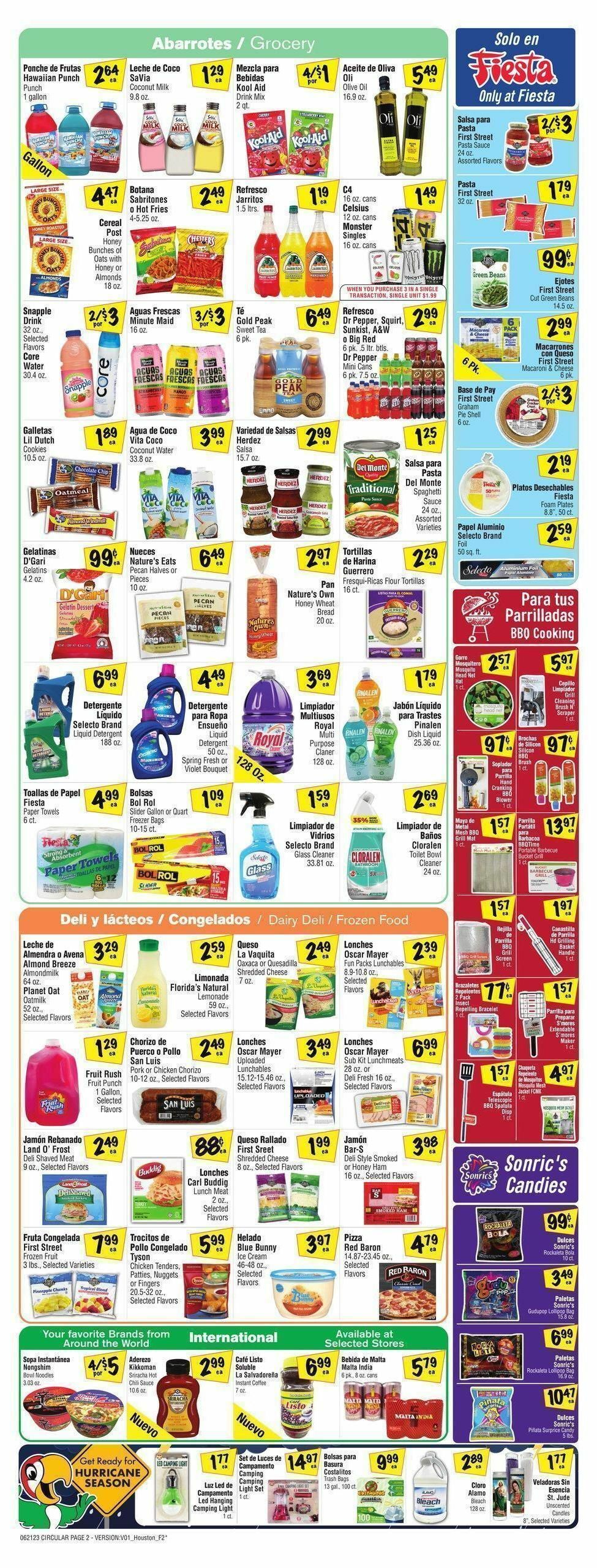 Fiesta Mart Weekly Ad from June 21