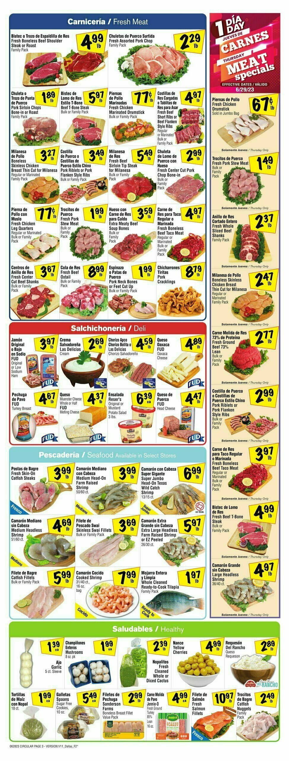 Fiesta Mart Weekly Ad from June 28