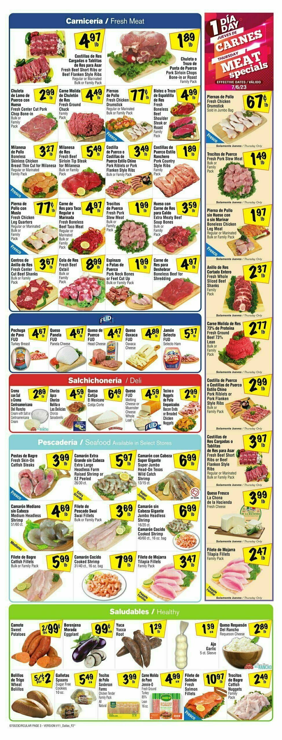 Fiesta Mart Weekly Ad from July 5