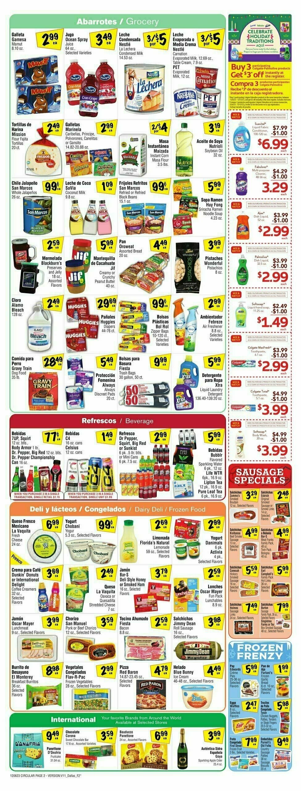 Fiesta Mart Weekly Ad from December 6